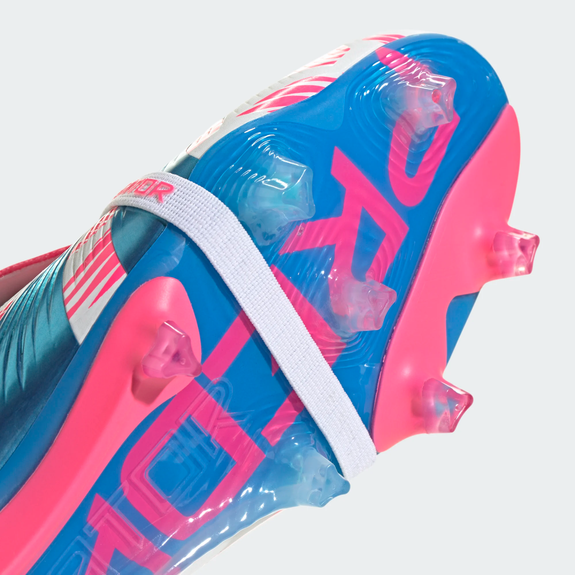 ADIDAS PREDATOR ELITE FT FG WHITE/SOLAR BLUE/SOLAR PINK