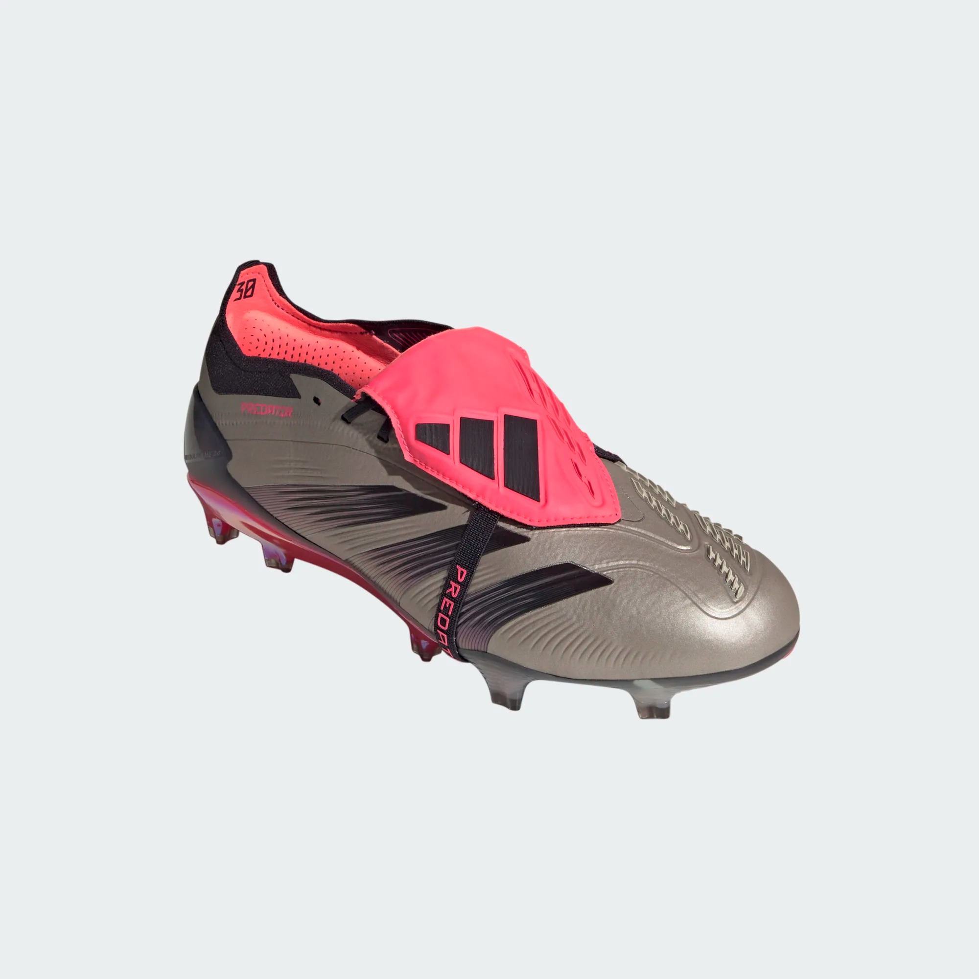 ADIDAS PREDATOR ELITE FT FG PLATIN METALLIC/AURORA BLACK/CARBON