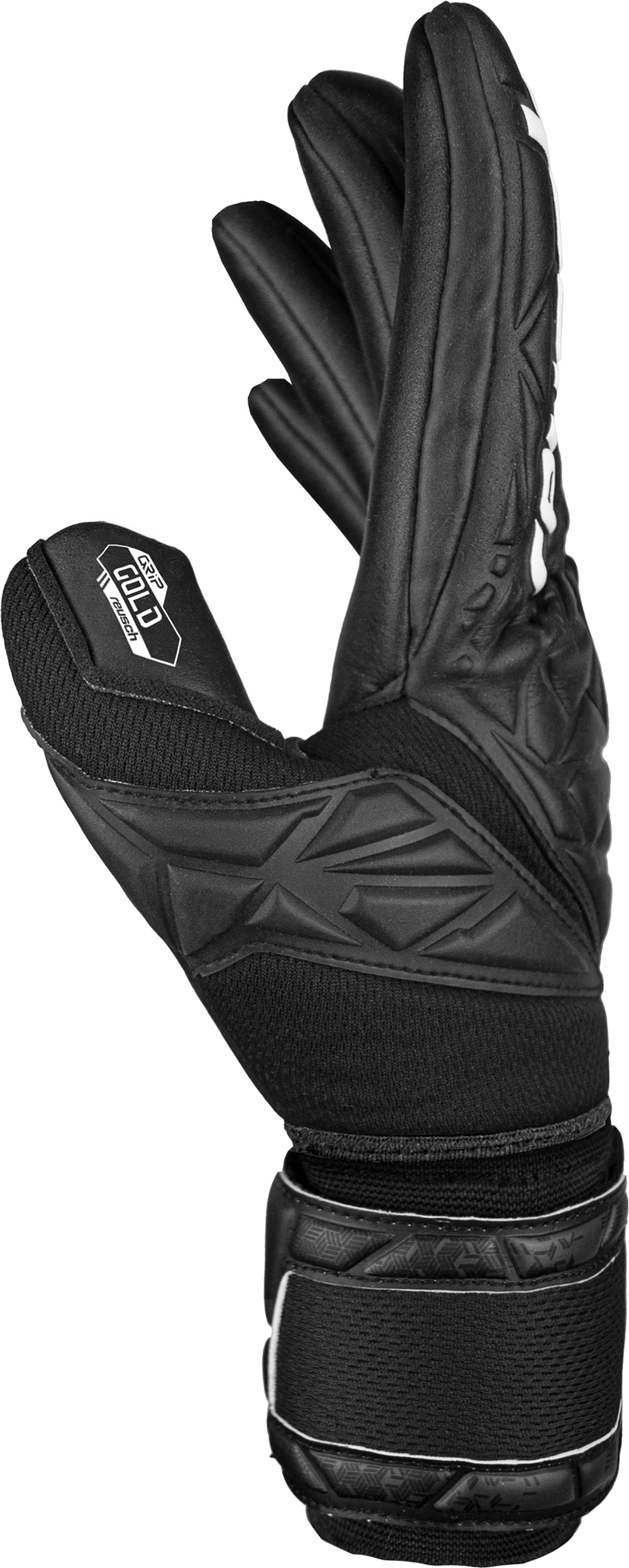 REUSCH ATTRAKT GOLD NC FINGER SUPPORT BLACK