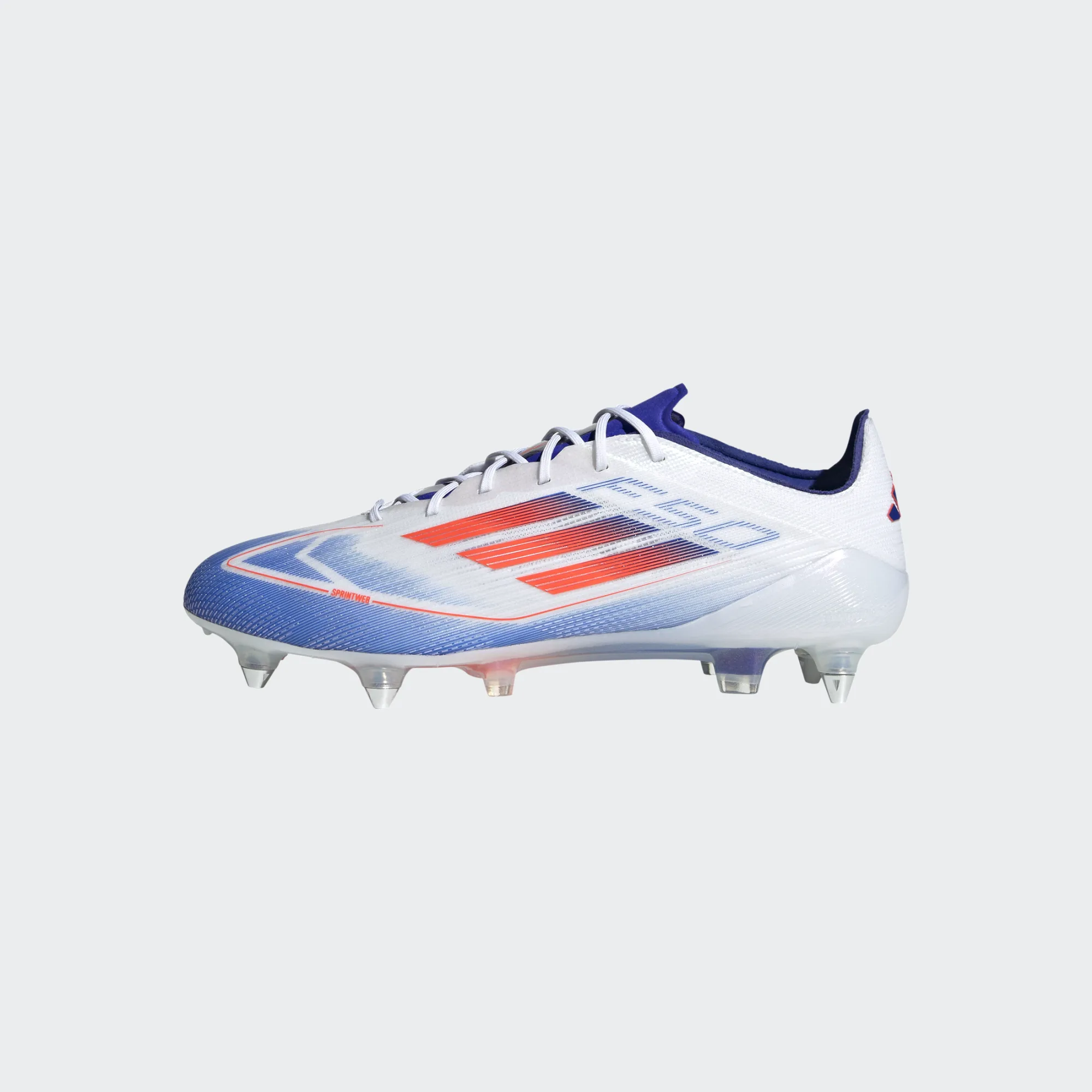 ADIDAS F50 ELITE SG WHITE/SOLAR RED/LUCID BLUE