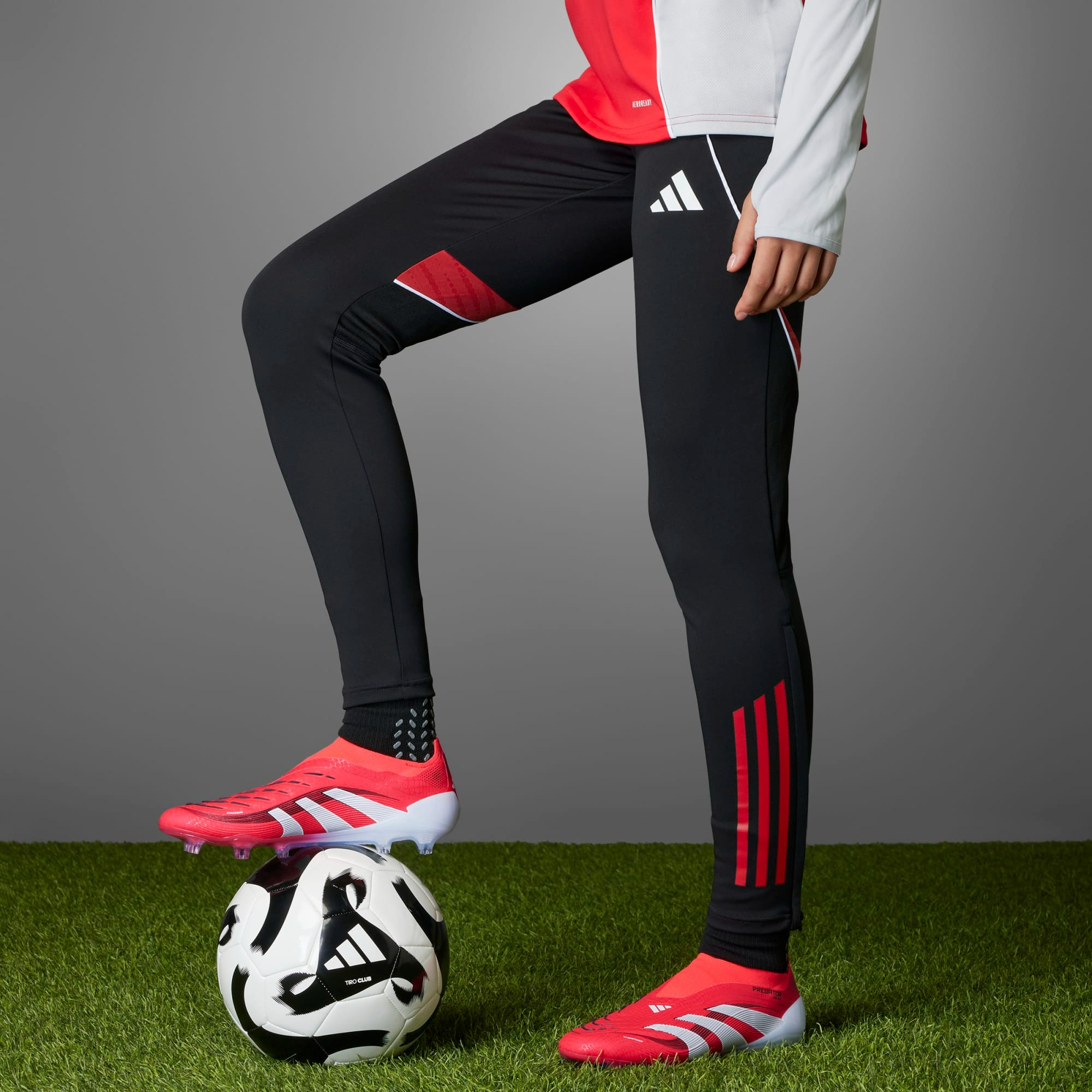 ADIDAS PREDATOR ELITE LL FG LUCID RED/WHITE/BLACK