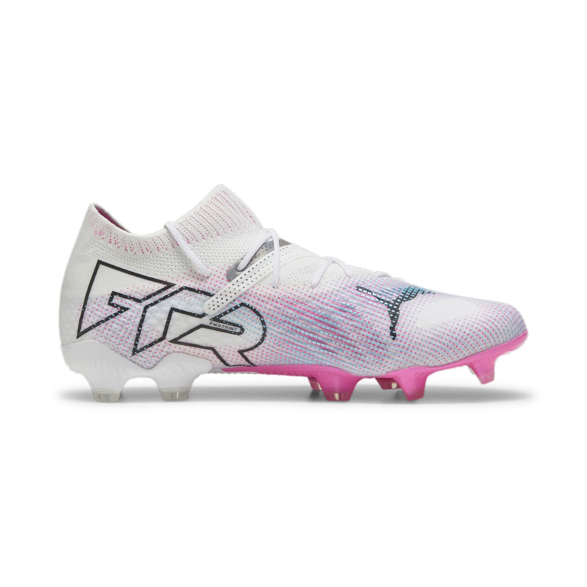 PUMA FUTURE 7 ULTIMATE FG/AG PUMA WHITE/PUMA BLACK/POISON PINK