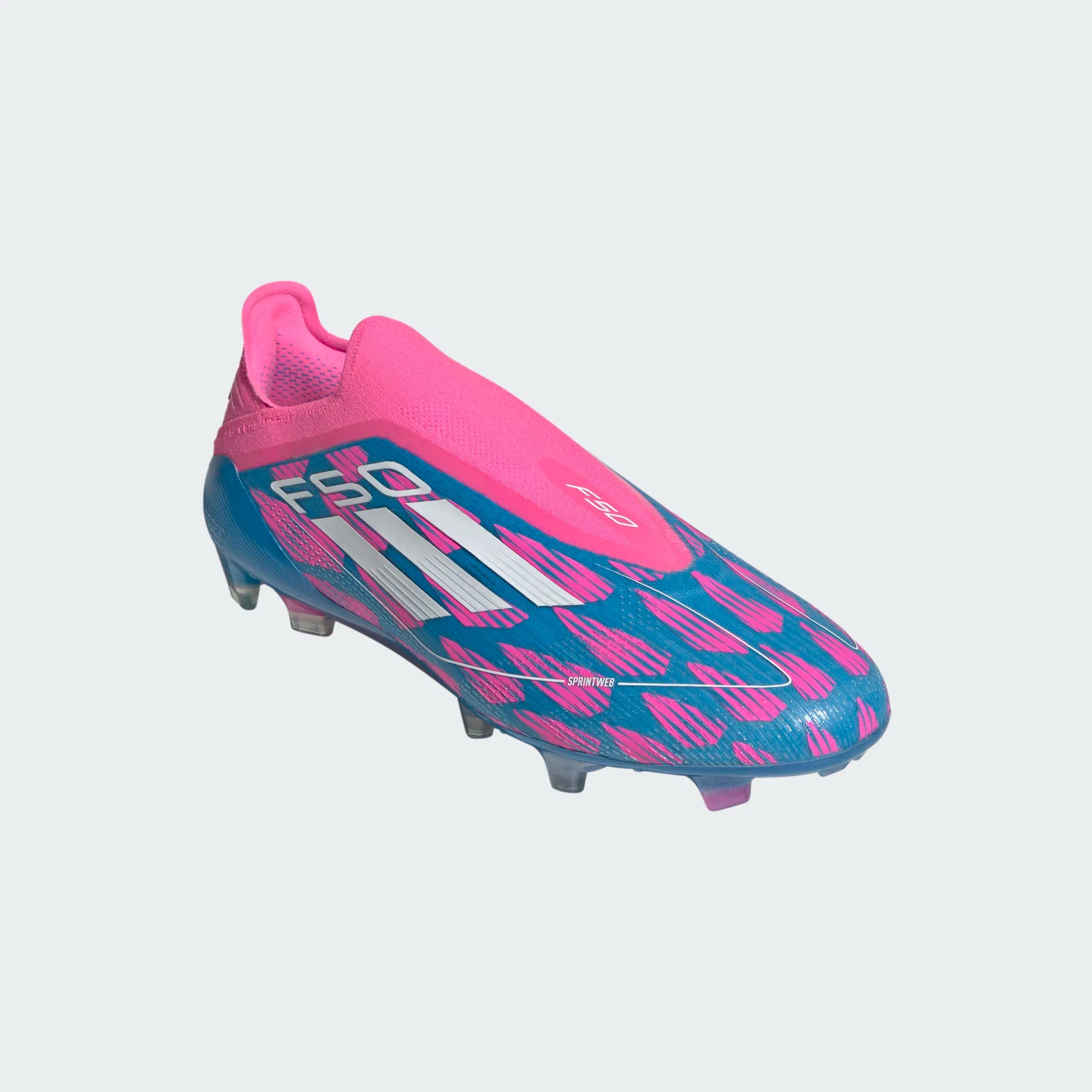 ADIDAS F50 ELITE LL FG SOLAR BLUE/WHITE/SOLAR PINK