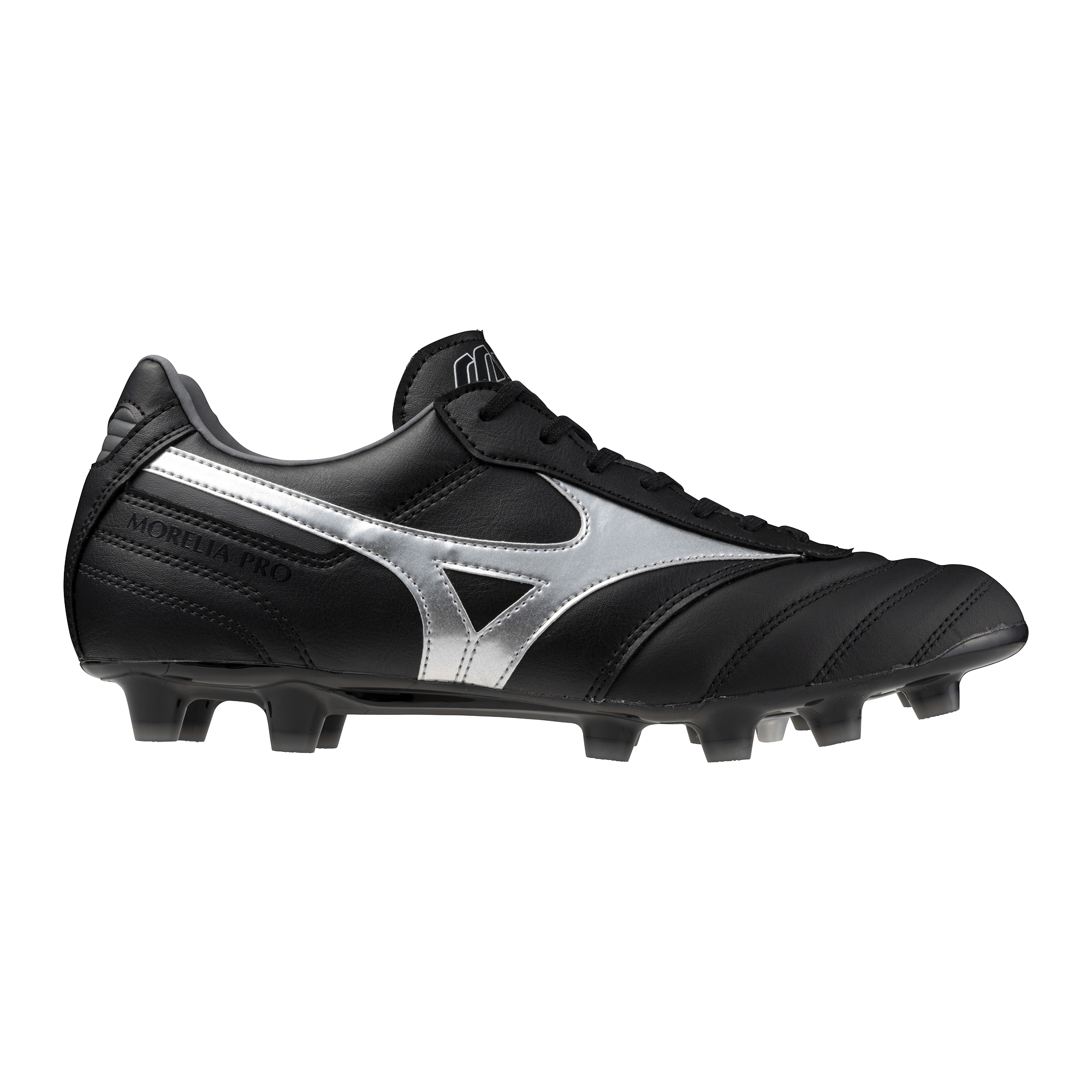 MIZUNO MORELIA II PRO MD BLACK/GALAXY SILVER