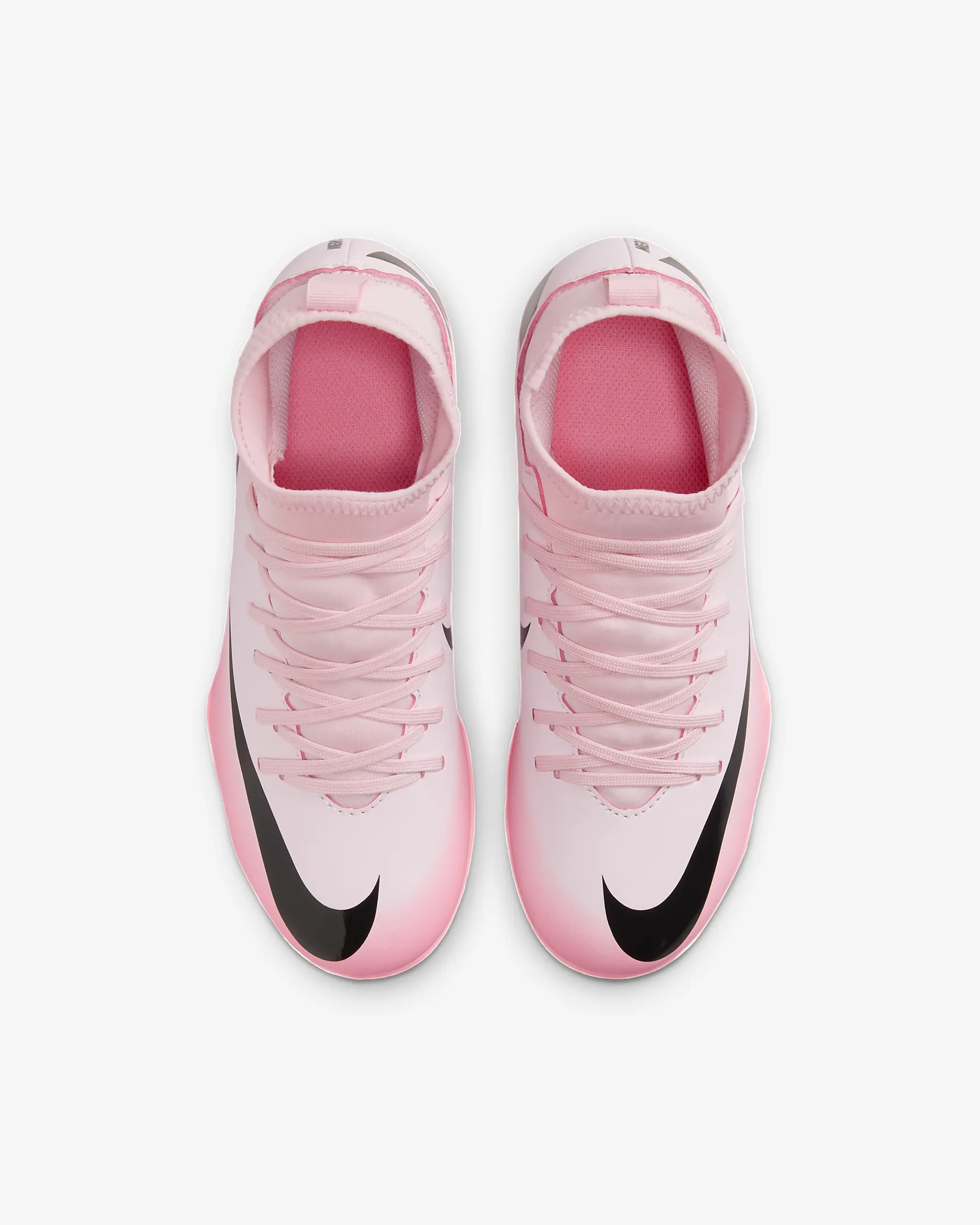 NIKE JR MERCURIAL SUPERFLY 9 CLUB PINK FOAM/BLACK