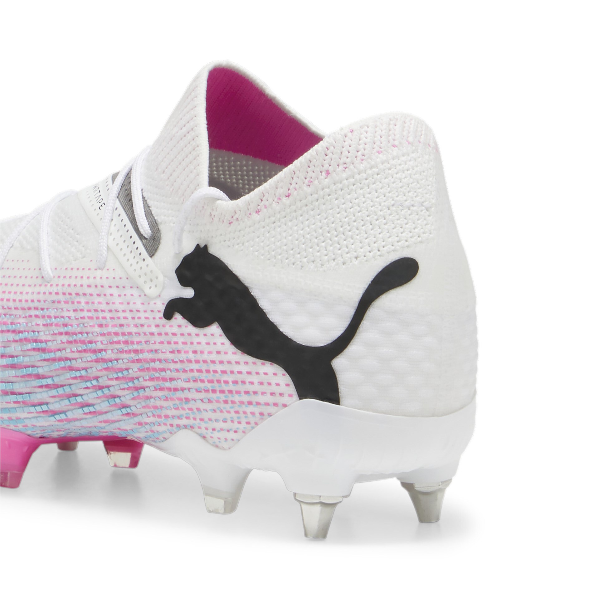 PUMA FUTURE 7 ULTIMATE MXSG PUMA WHITE/PUMA BLACK/POISON PINK