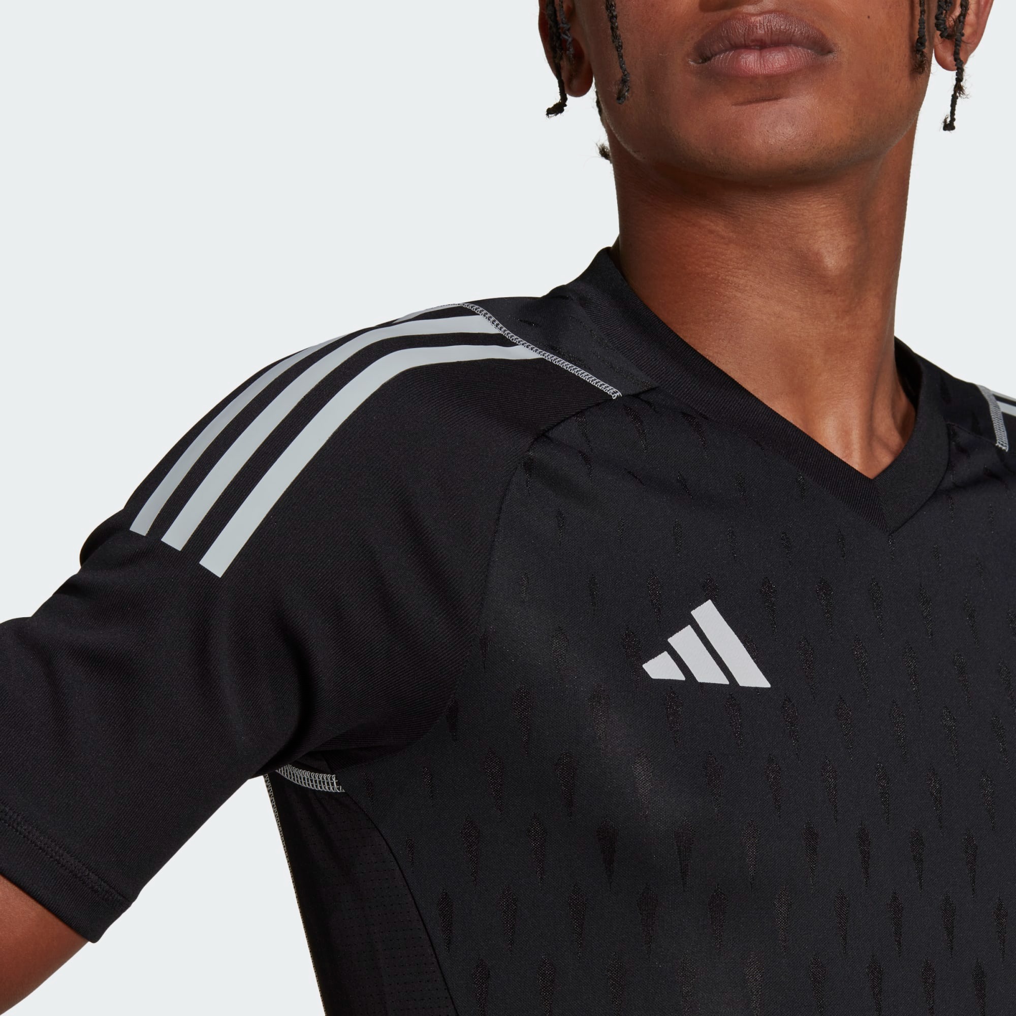 ADIDAS T23 PROMO GK JERSEY SHORT SLEEVE BLACK