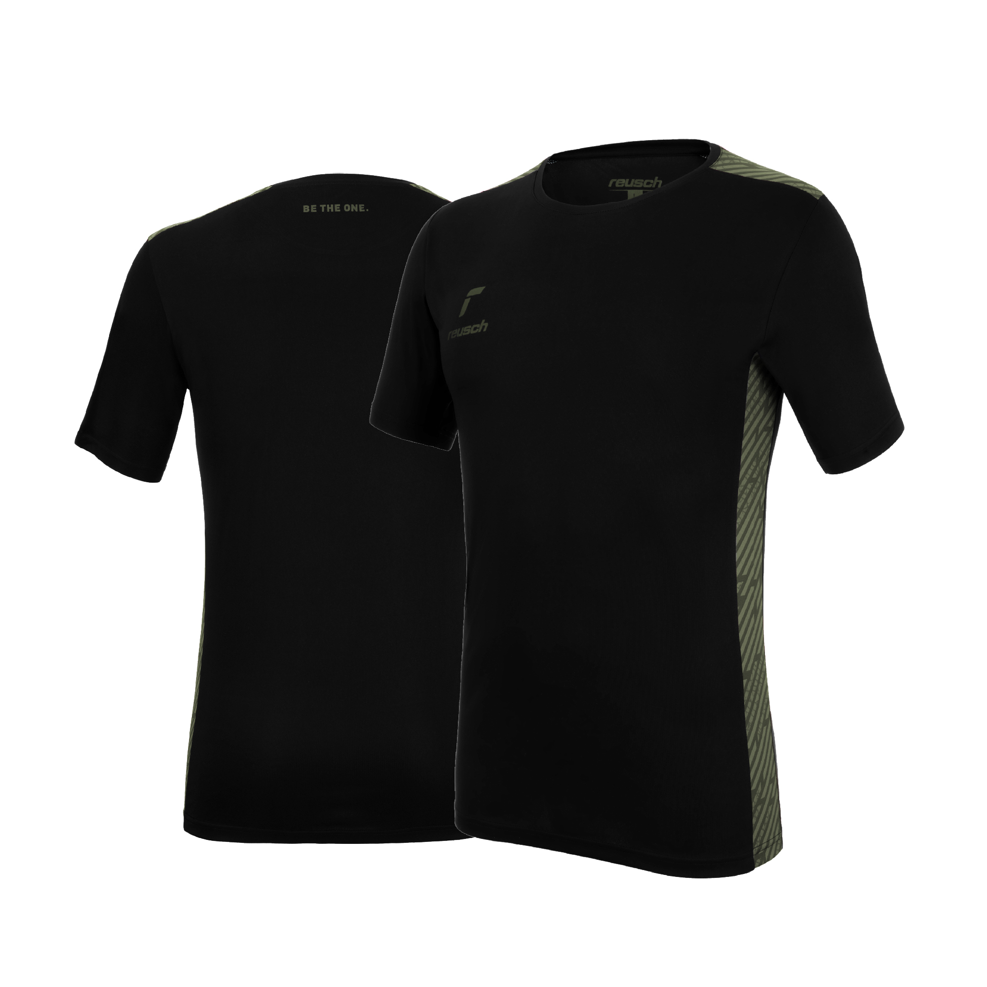 REUSCH ACTIVE SHIRT BLACK/DESERT GREEN