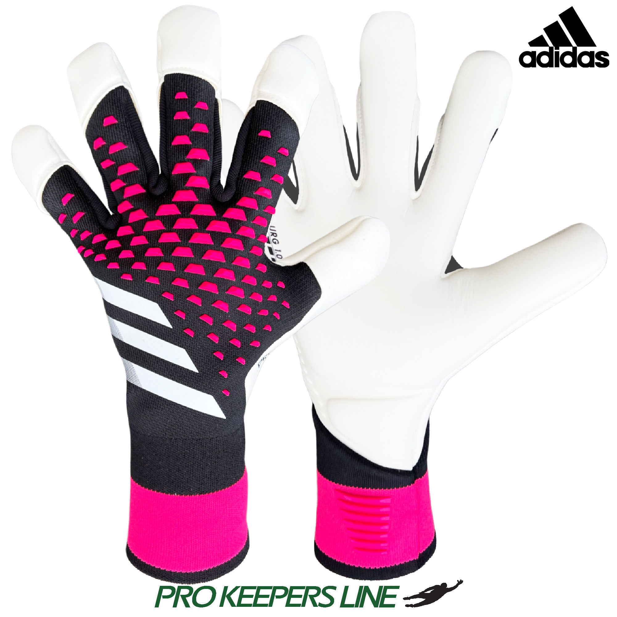 ADIDAS PREDATOR GL PRO HYBRID PROMO BLACK/WHITE/TMSHPN