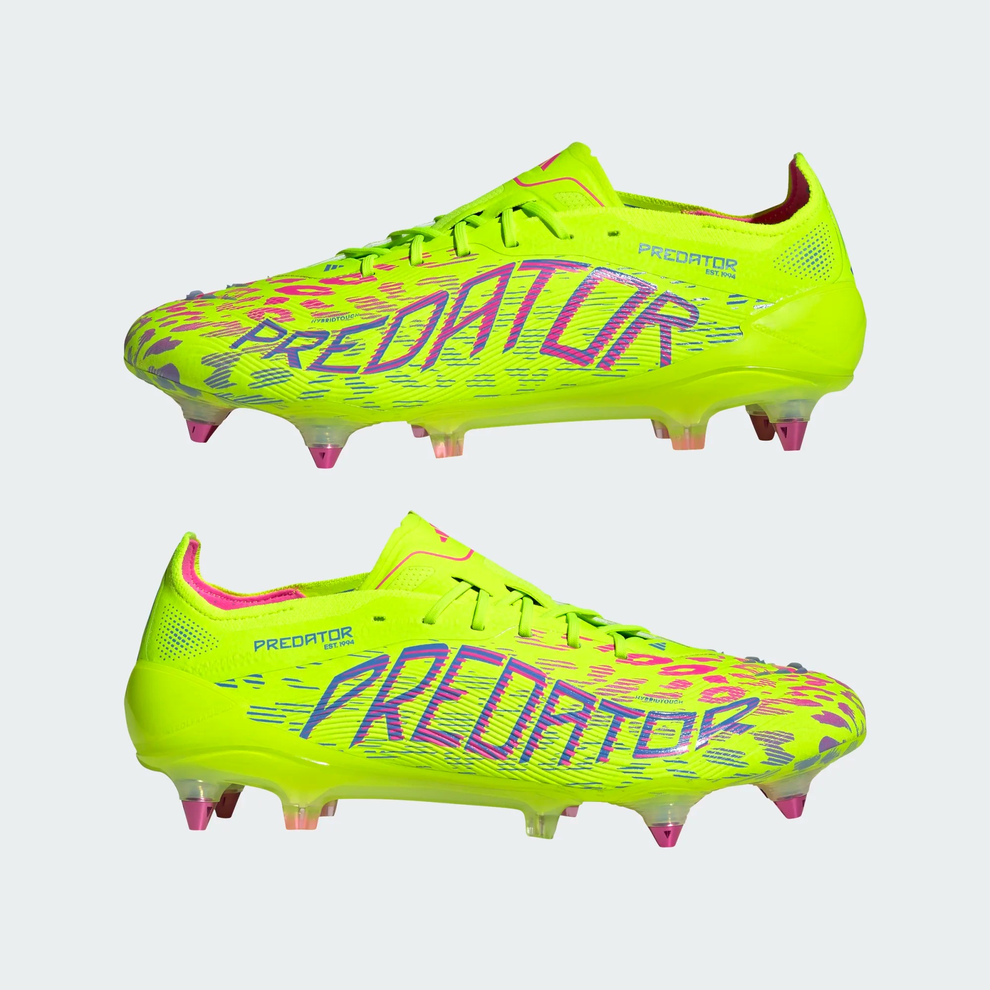 ADIDAS PREDATOR ELITE SG LUCID LEMON/LUCID PINK/BLUE FUSION