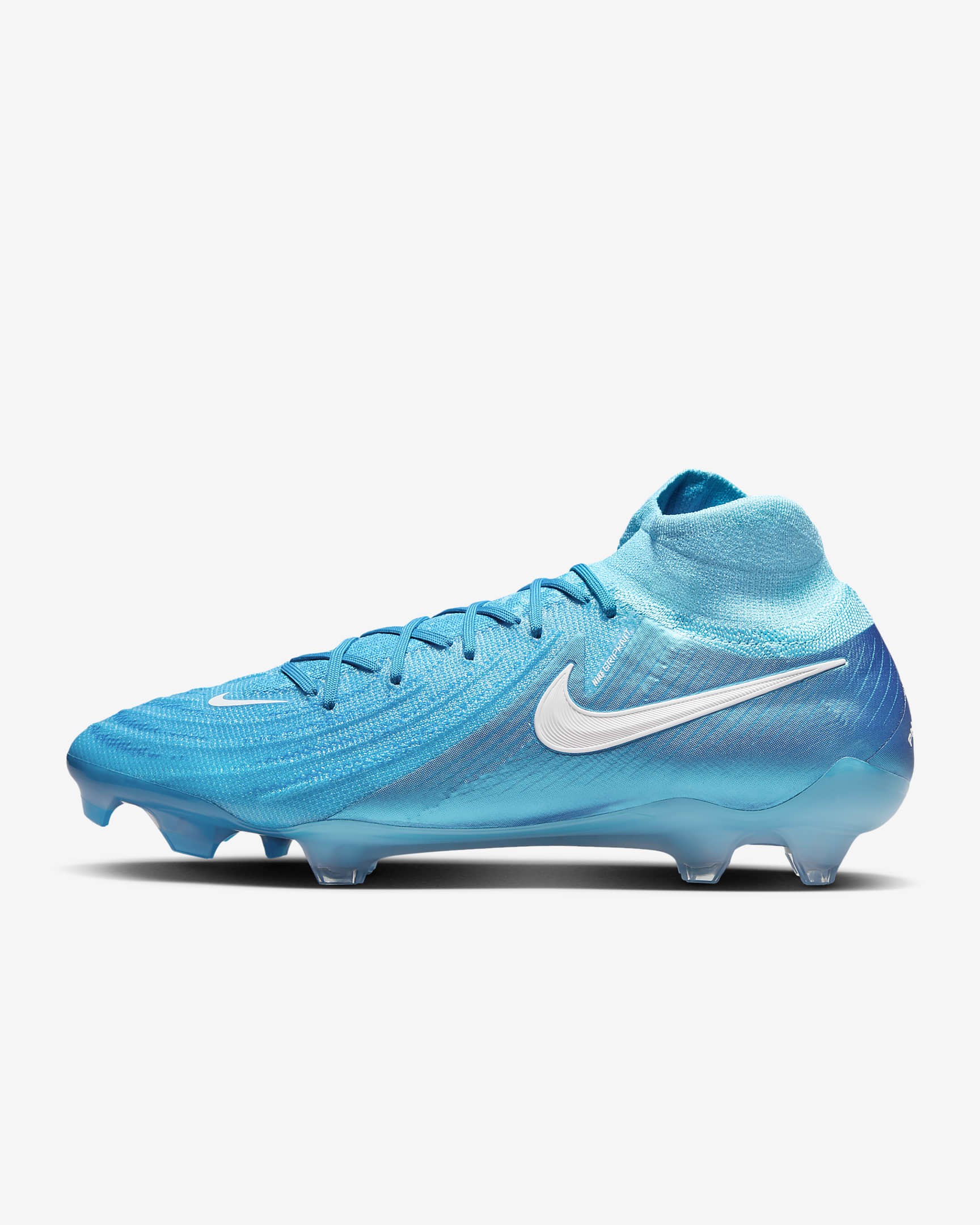 NIKE PHANTOM LUNA II ELITE FG BLUE FURY/WHITE