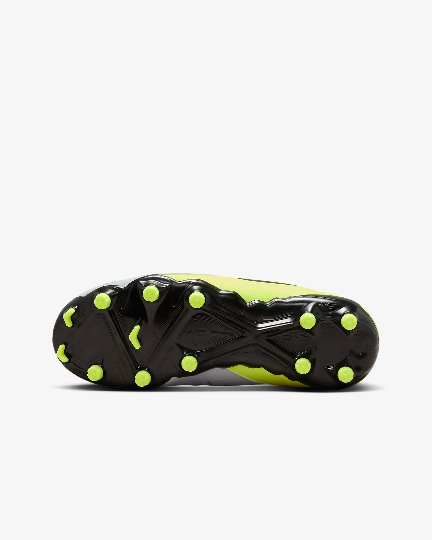 NIKE JR PHANTOM GX II ACADEMY METTALIC SILVER/VOLT/BLACK