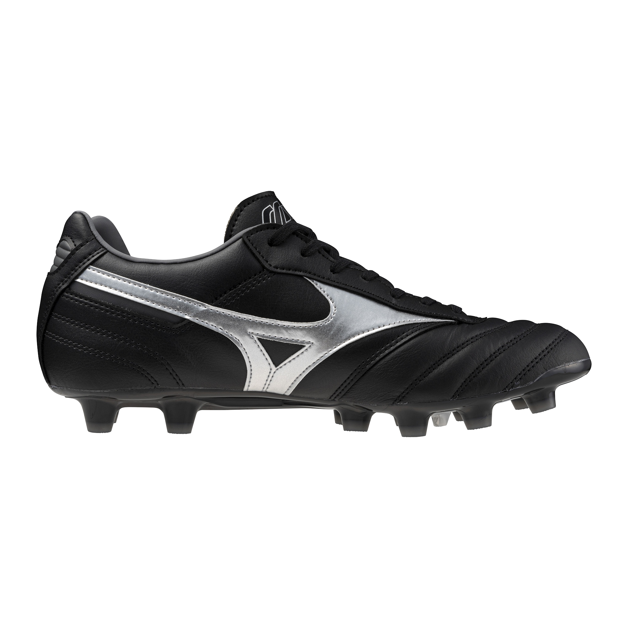 MIZUNO MORELIA II PRO MD BLACK/GALAXY SILVER