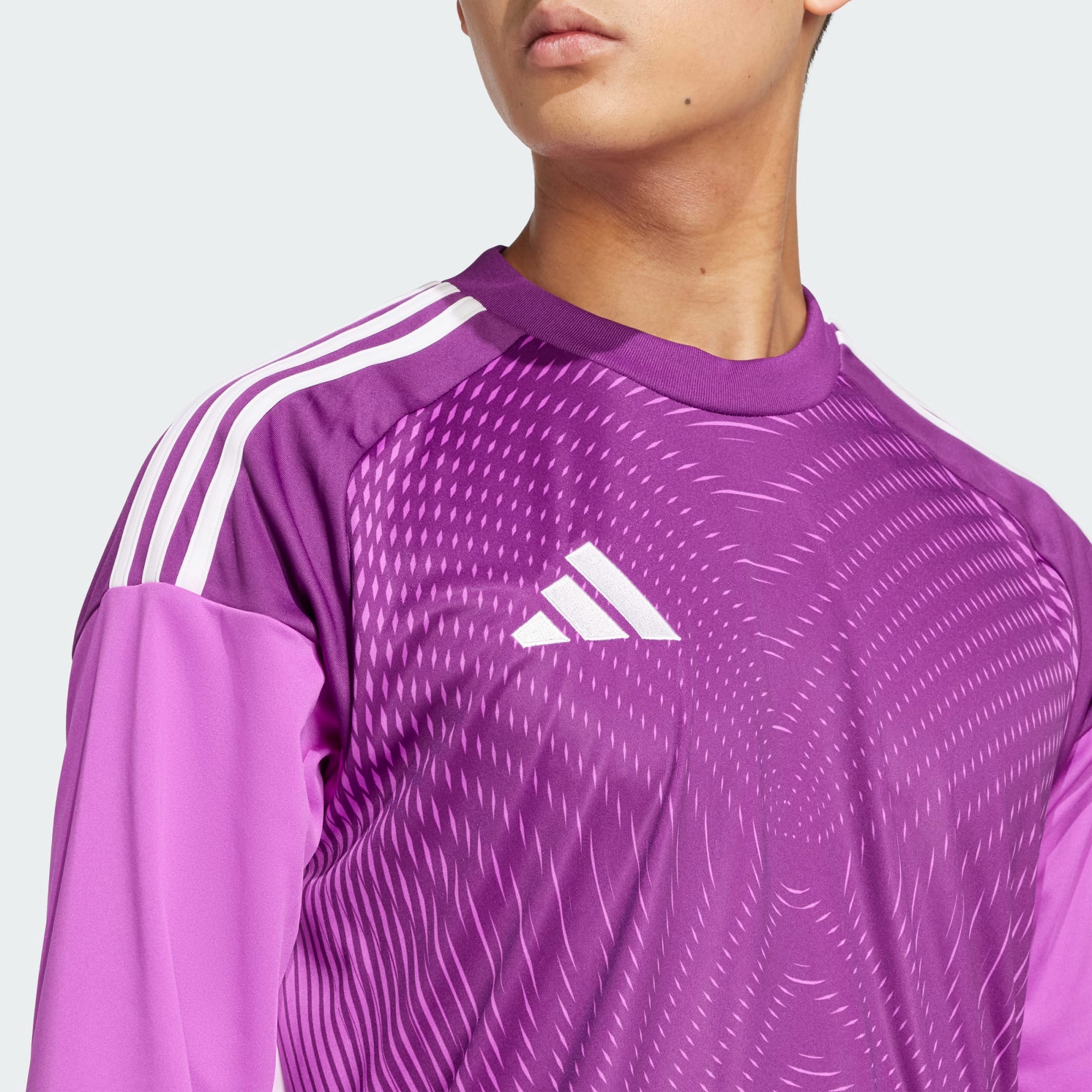 ADIDAS TIRO25 COMPETITION GK JERSEY LS PURPLE BURST