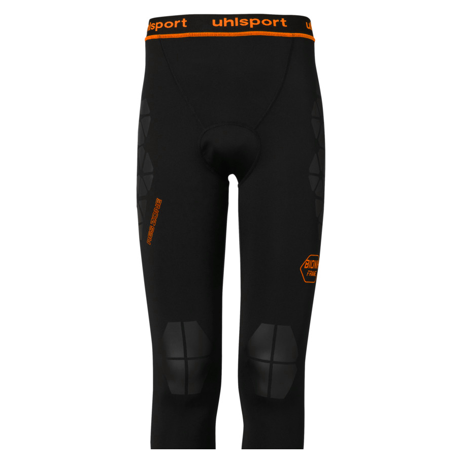 UHLSPORT BIONIKFRAME 3/4 TIGHT BLACK/FLUO ORANGE