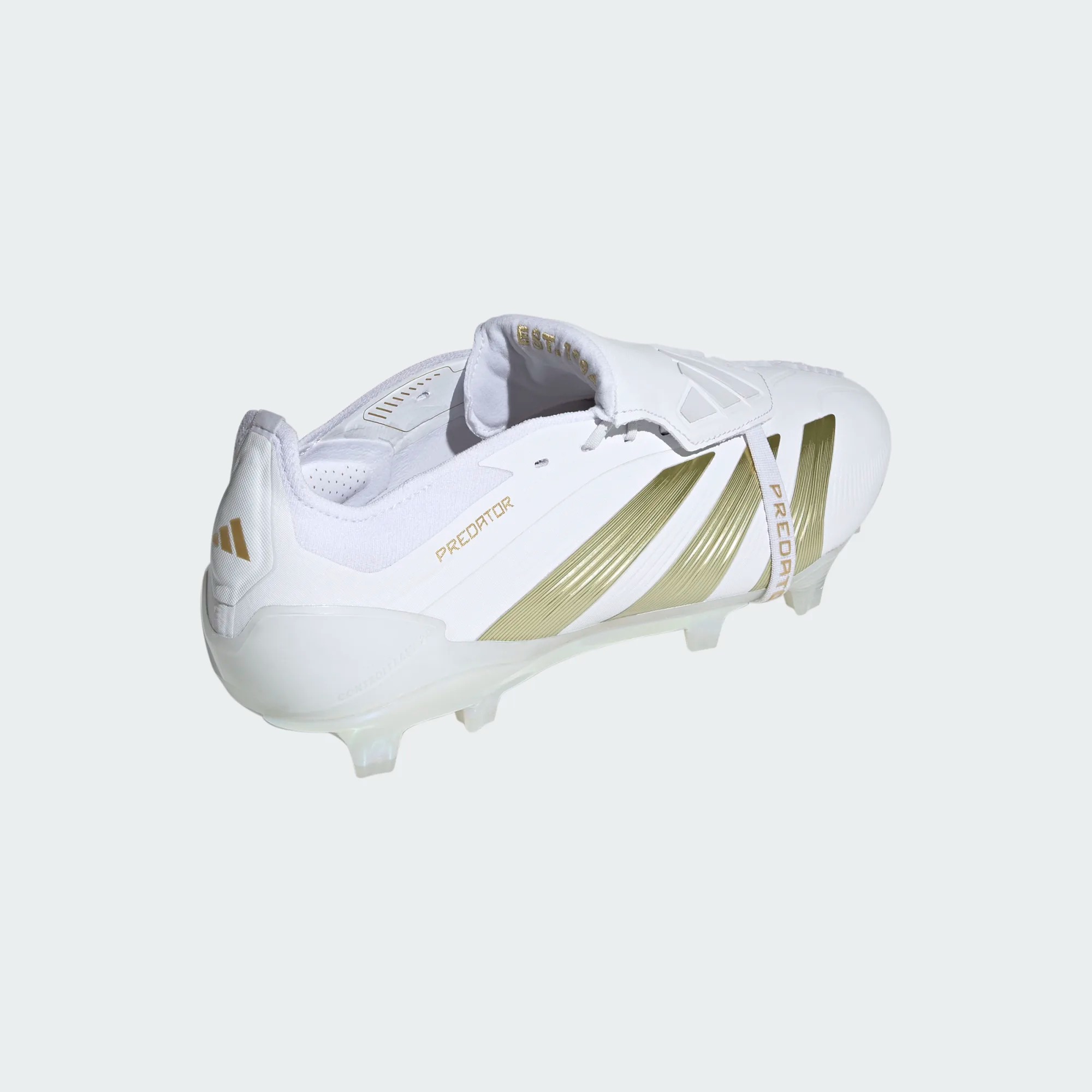 ADIDAS PREDATOR ELITE FT FG FOOTWEAR WHITE/GOLD METALLIC/FOOTWEAR WHITE