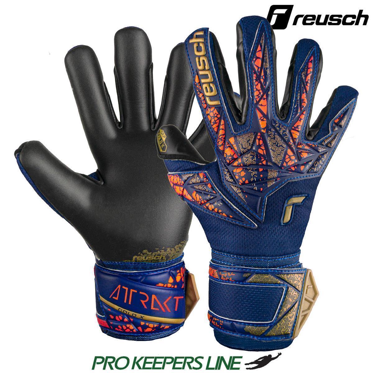 REUSCH ATTRAKT GOLD X JUNIOR PREMIUM BLUE/GOLD/BLACK