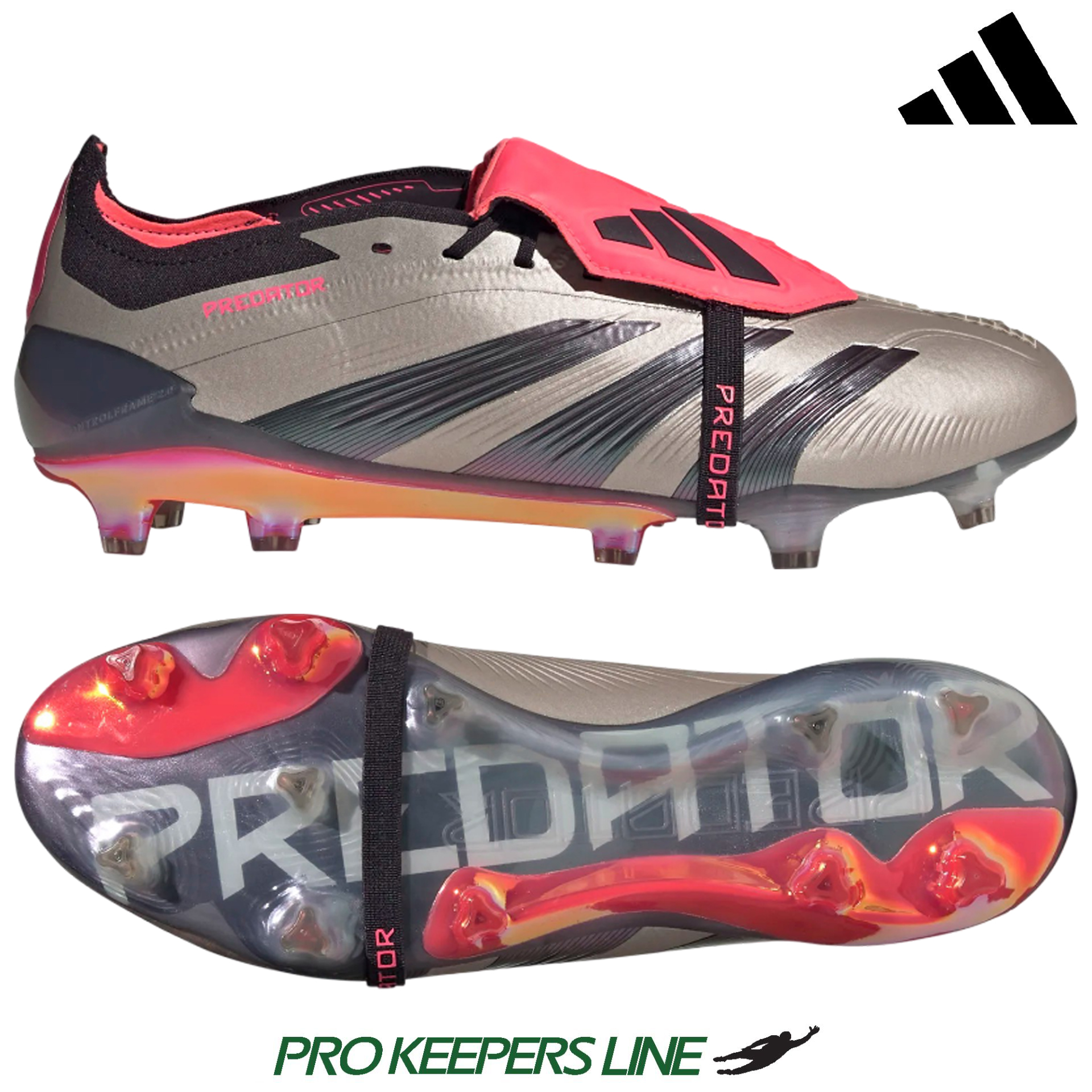 ADIDAS PREDATOR ELITE FT FG FOOTWEAR WHITE/GOLD METALLIC/FOOTWEAR WHITE