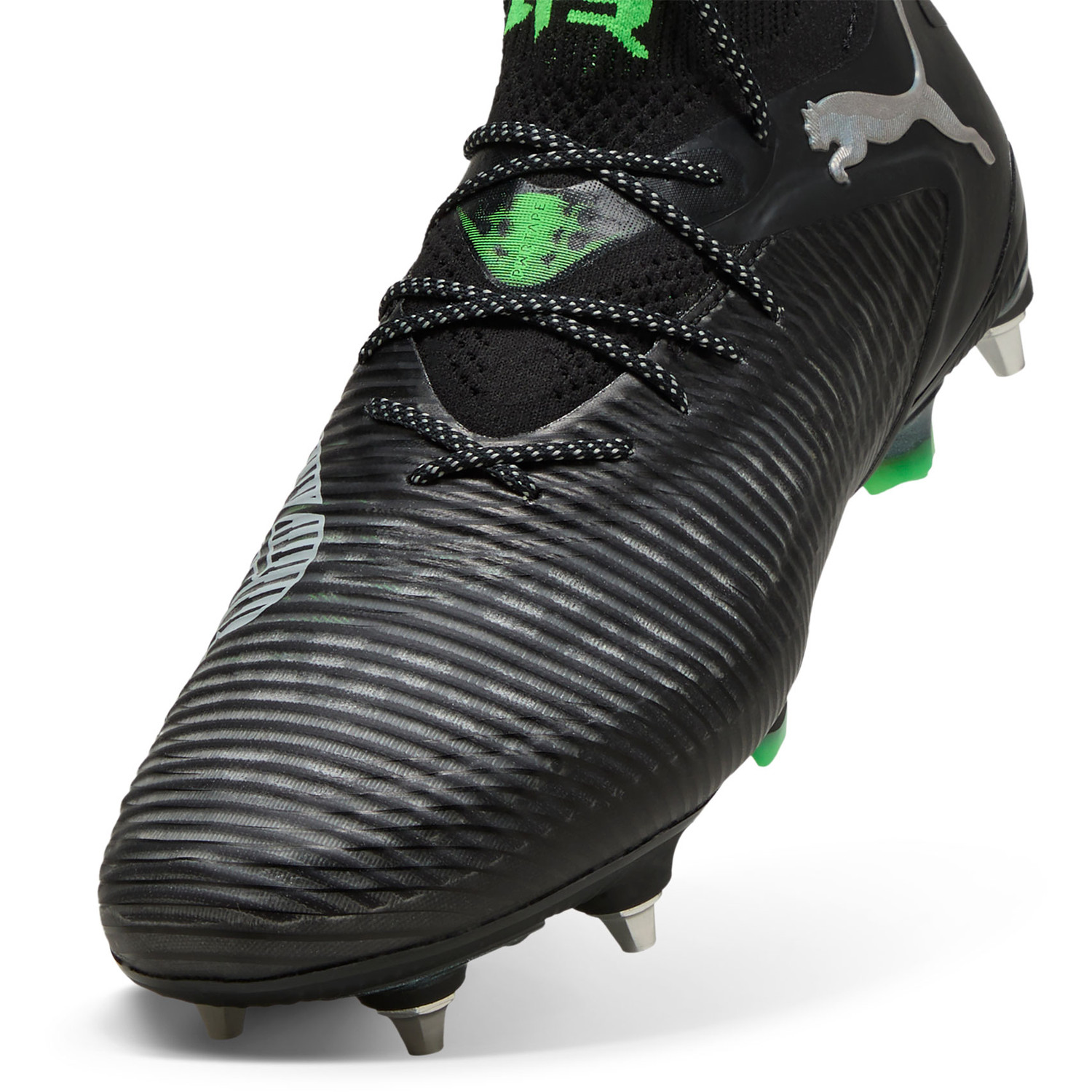 PUMA FUTURE 8 ULTIMATE MXSG PUMA BLACK-COOL LIGHT GRAY-FLUO GREEN