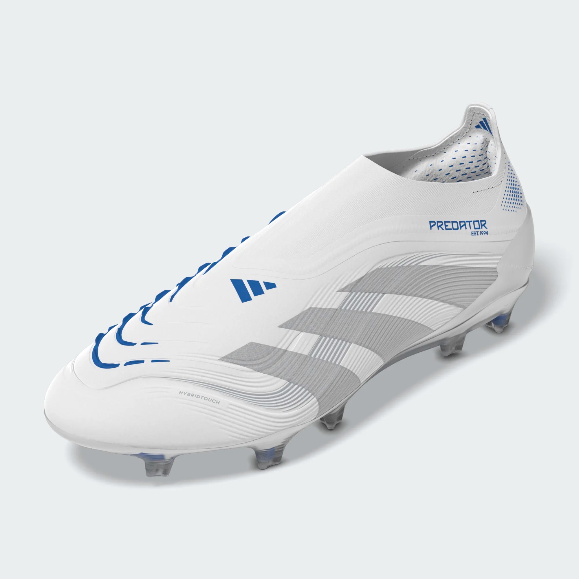 ADIDAS PREDATOR ELITE LL FG WHITE/SILVER METALLIC/BRIGHT ROYAL