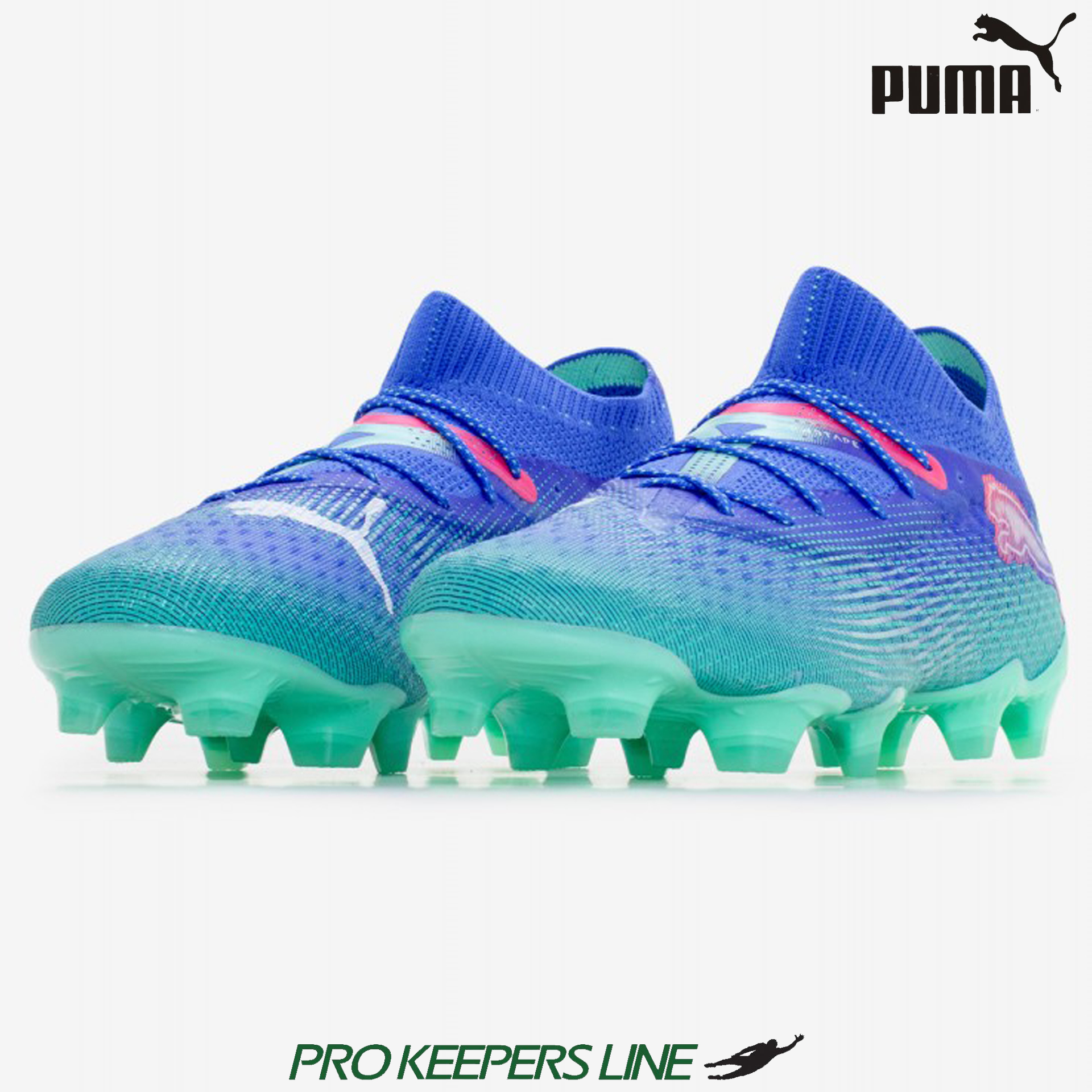 PUMA FUTURE 7 ULTIMATE FG/AG BLUEMAZING/PUMA WHITE/ELECTRIC PEPPERMINT