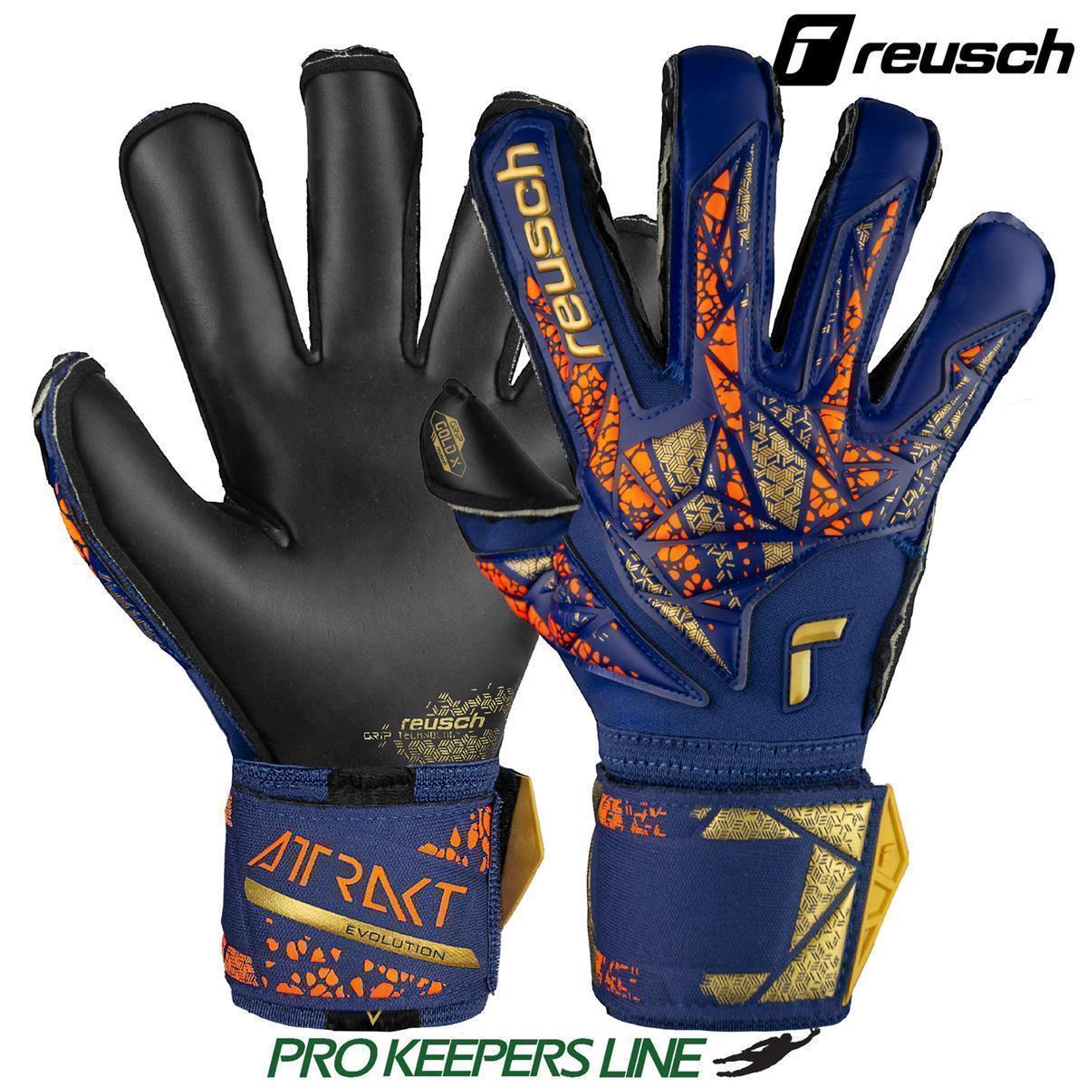 REUSCH ATTRAKT GOLD X EVOLUTION PREMIUM BLUE/GOLD/BLACK