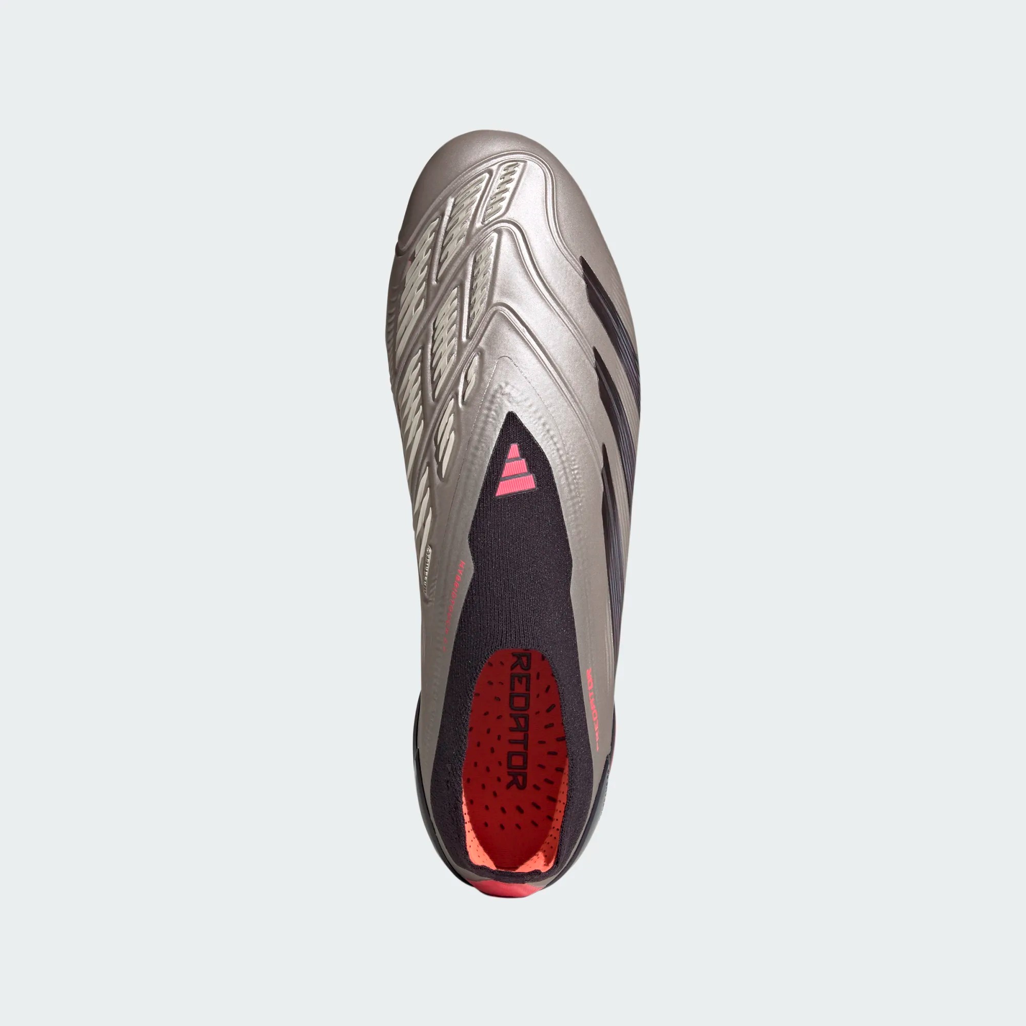 ADIDAS PREDATOR ELITE LL FG PLATIN METALLIC/AURORA BLACK/CARBON