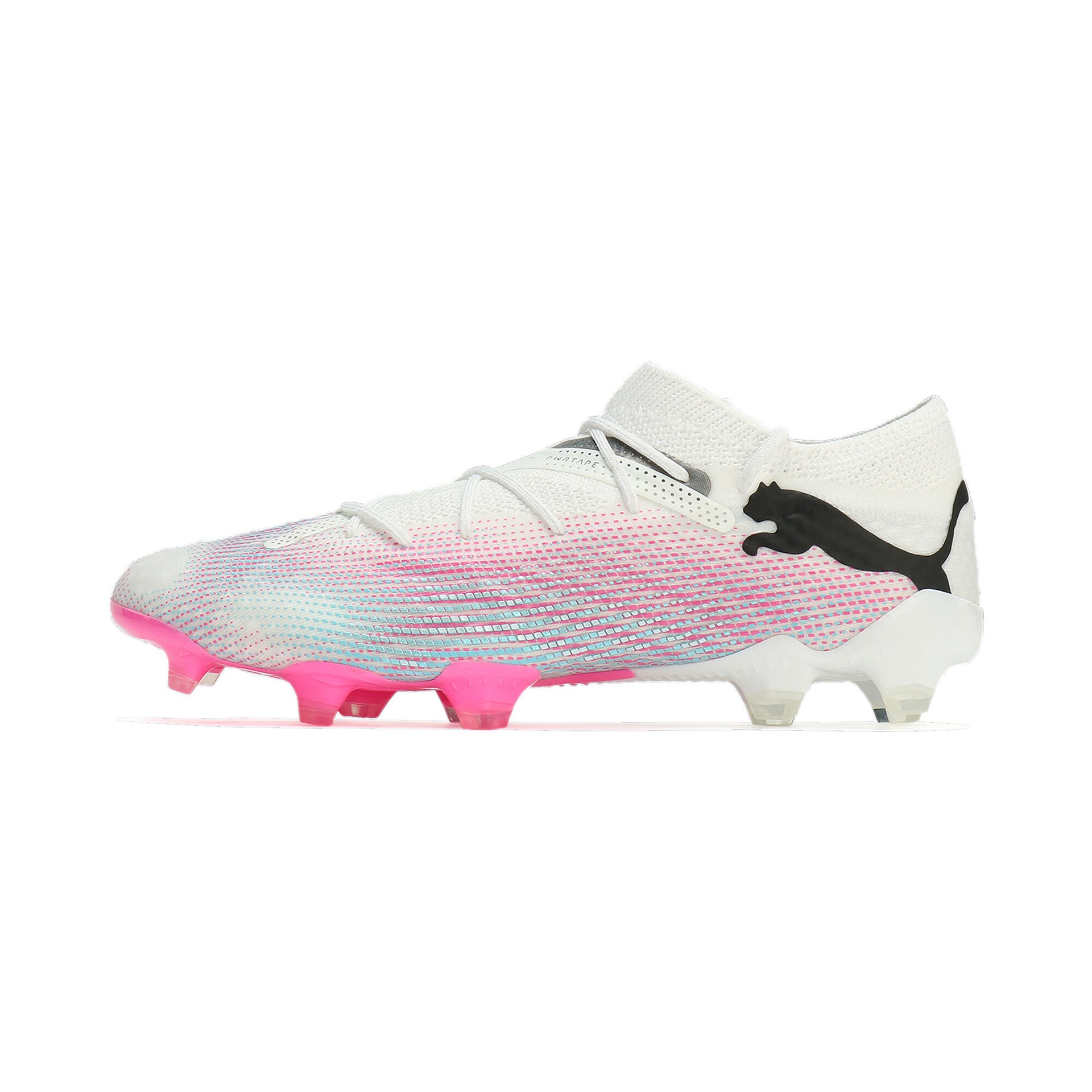 PUMA FUTURE 7 ULTIMATE LOW FG/AG PUMA WHITE/PUMA BLACK/POISON PINK