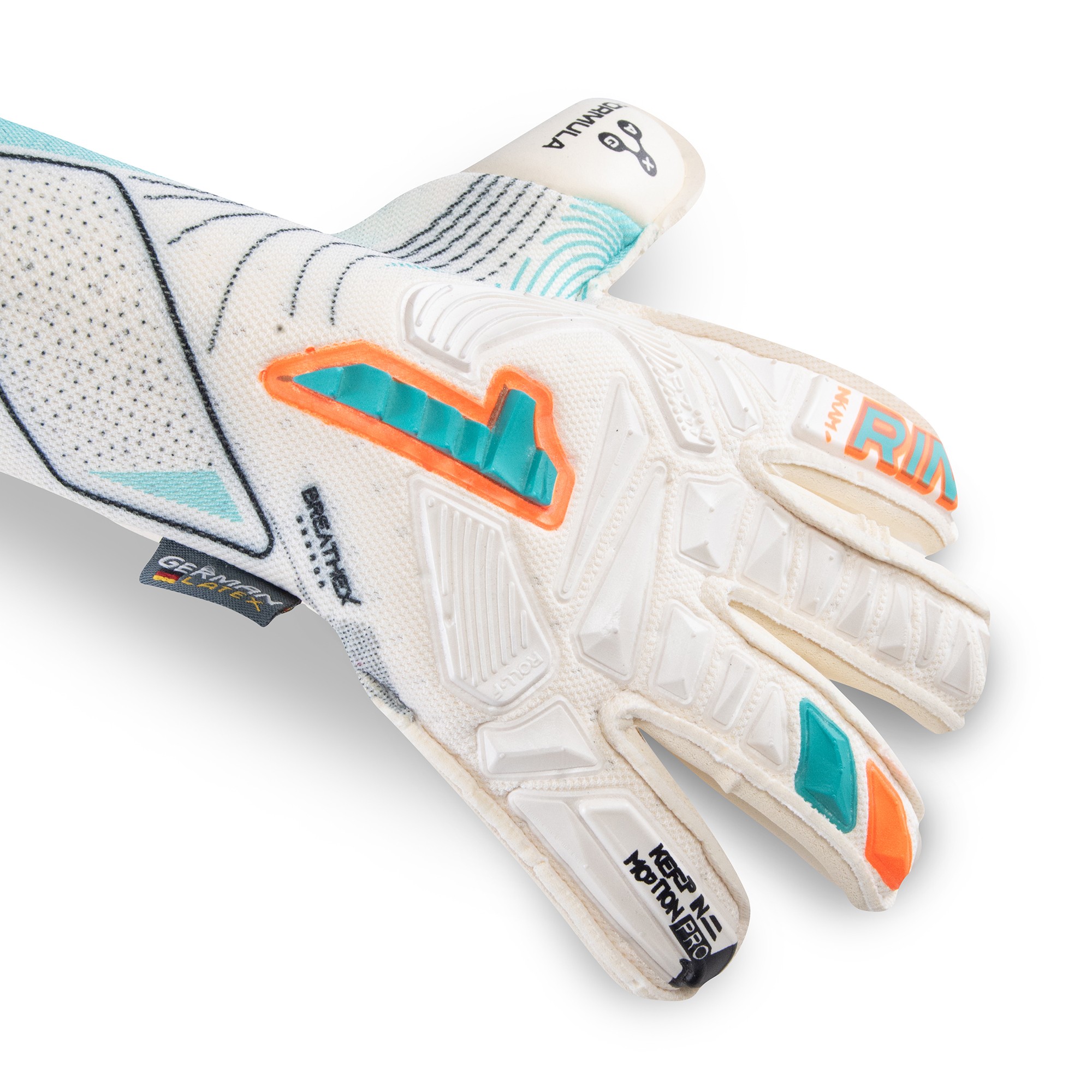 RINAT NKAM PRO WHITE/GREEN AQUA