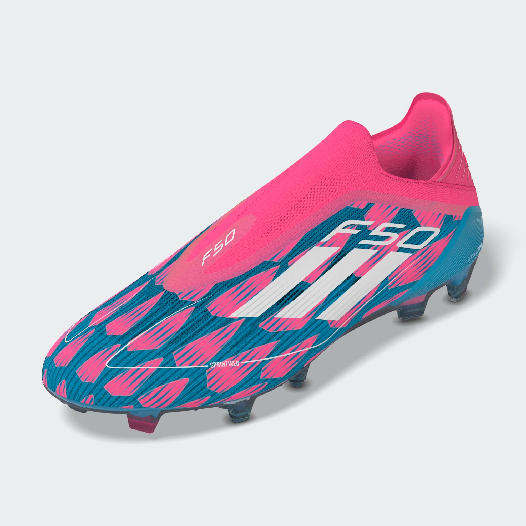 ADIDAS F50 ELITE LL FG SOLAR BLUE/WHITE/SOLAR PINK