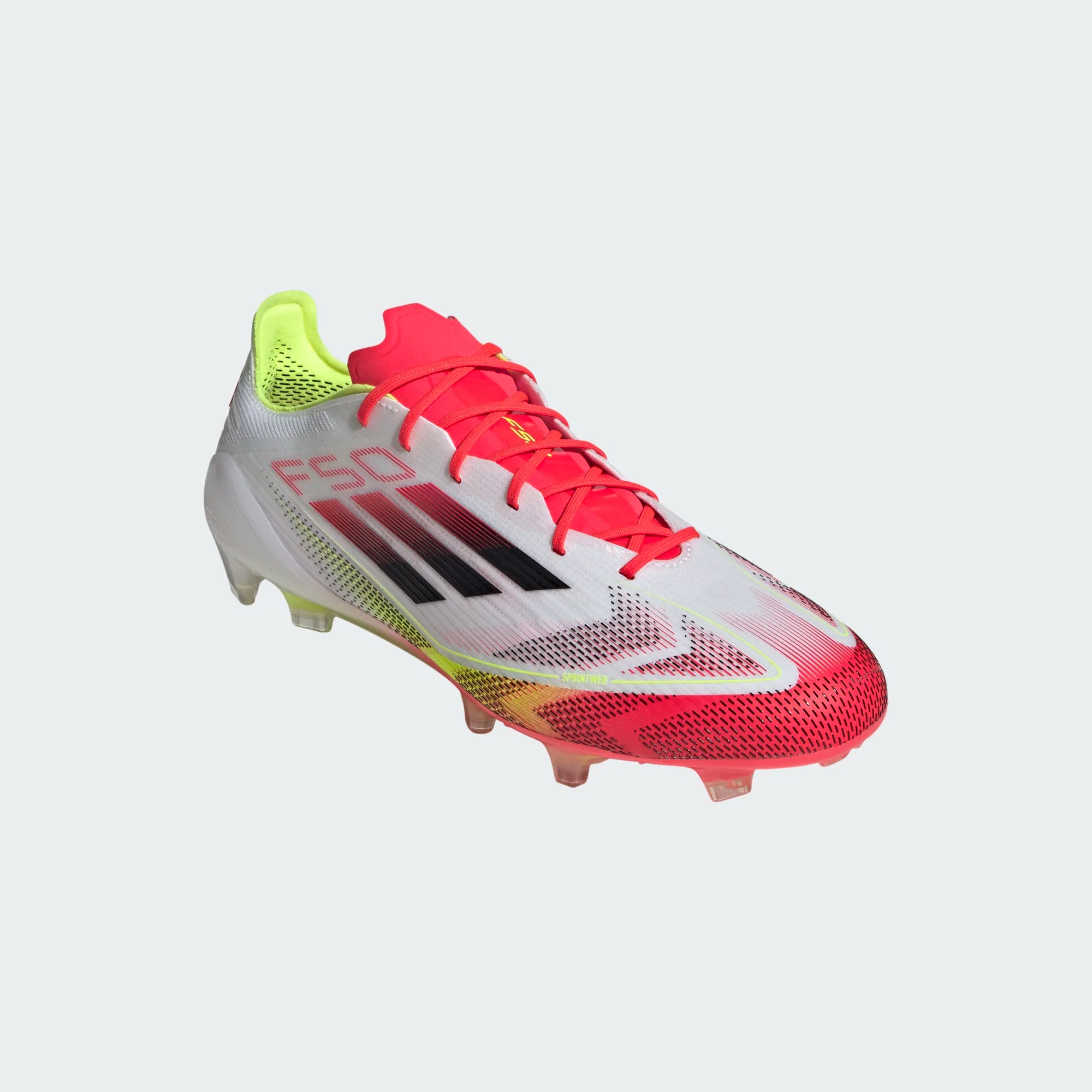 ADIDAS F50 ELITE FG WHITE/BLACK/SOLAR YELLOW