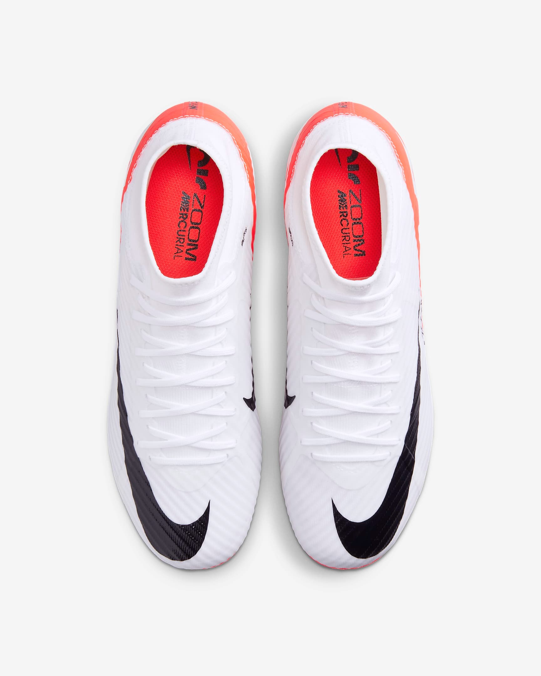 NIKE ZOOM MERCURIAL SUPERFLY 9 ACADEMY BRIGHT CRIMSON/BLACK/WHITE