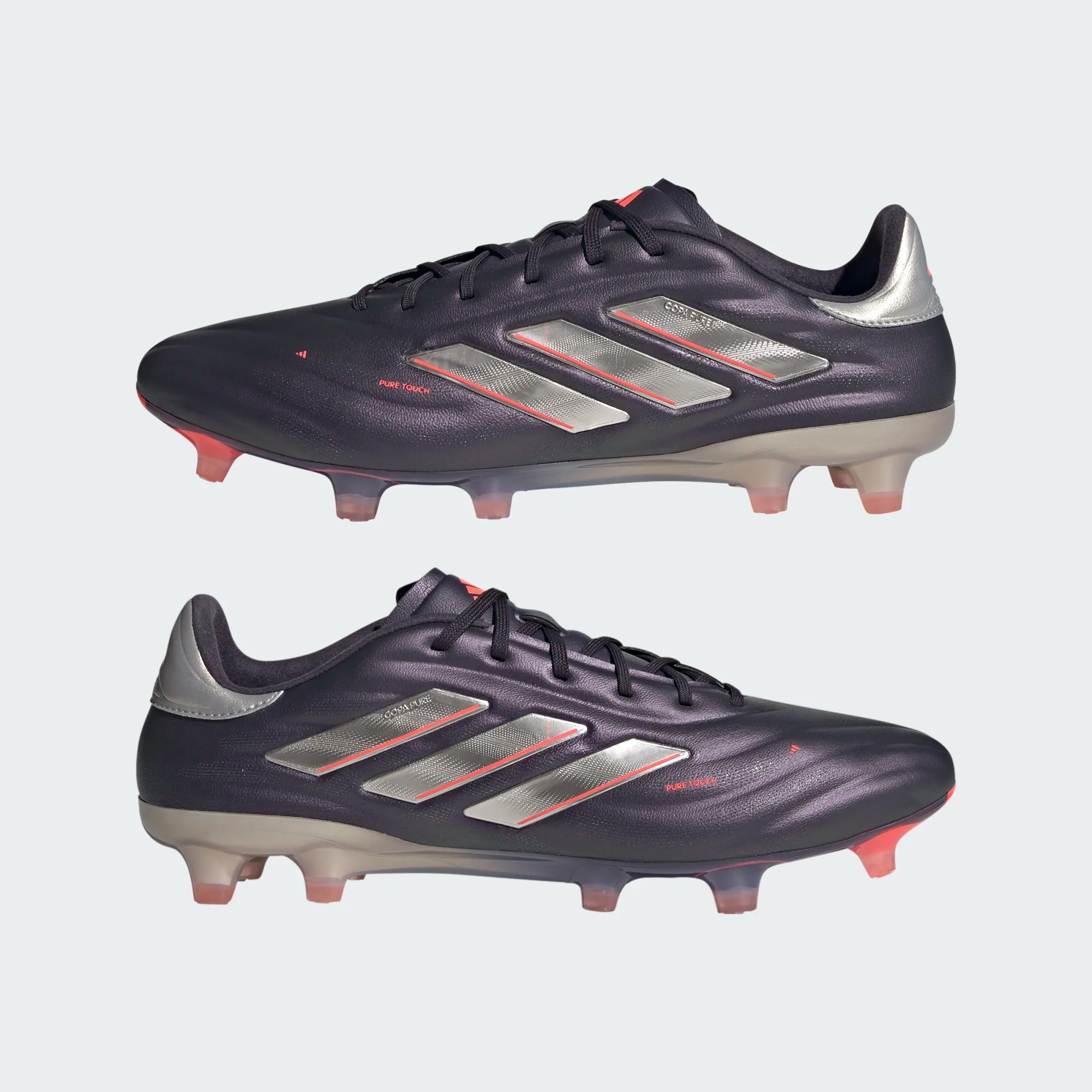 ADIDAS COPA PURE 2 ELITE FG AURORA BLACK/PLATIN METALLIC/TURBO