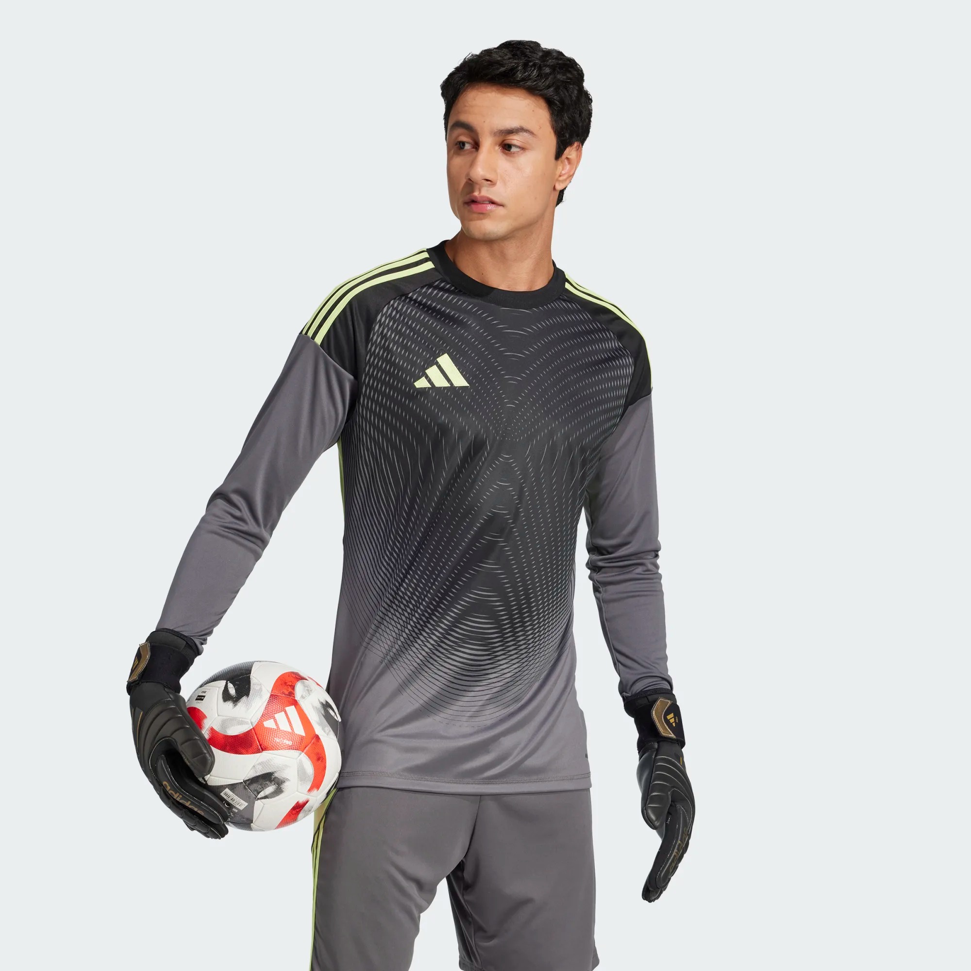 ADIDAS TIRO25 COMPETITION GK JERSEY LS GREY FIVE