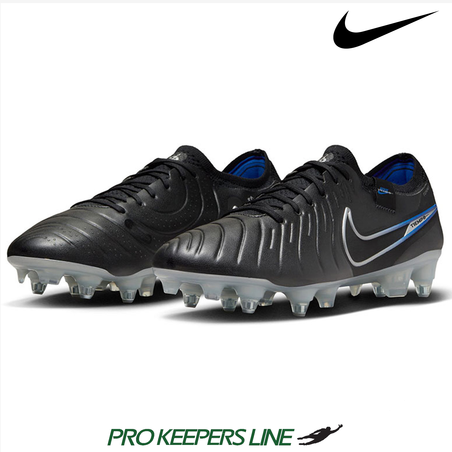 NIKE TIEMPO LEGEND 10 ELITE SG BLACK/CHROME/HYPER ROYAL