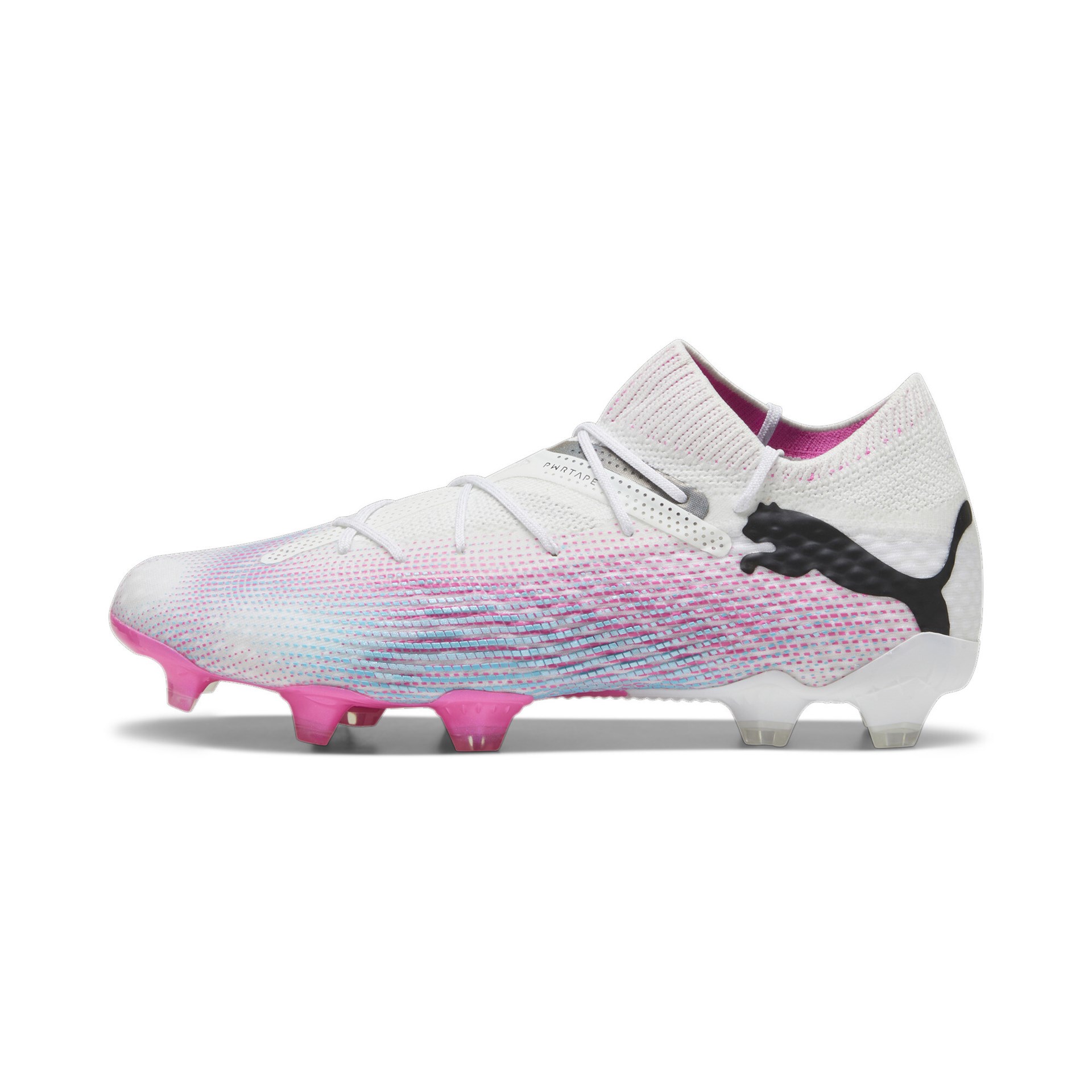 PUMA FUTURE 7 ULTIMATE FG/AG PUMA WHITE/PUMA BLACK/POISON PINK