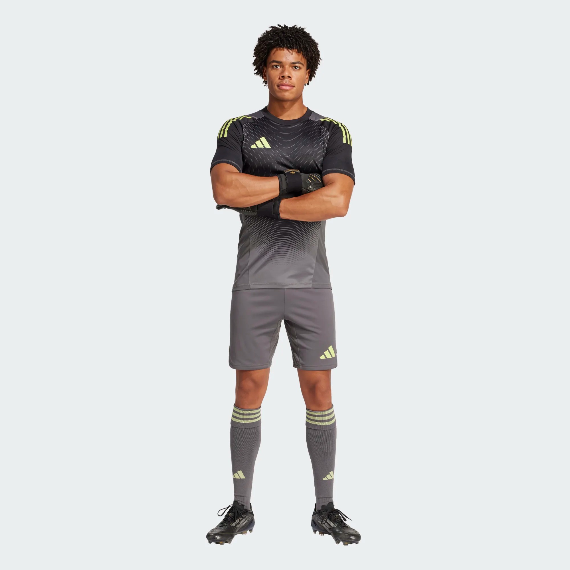 ADIDAS TIRO25 PRO GK SHORT GREY FIVE