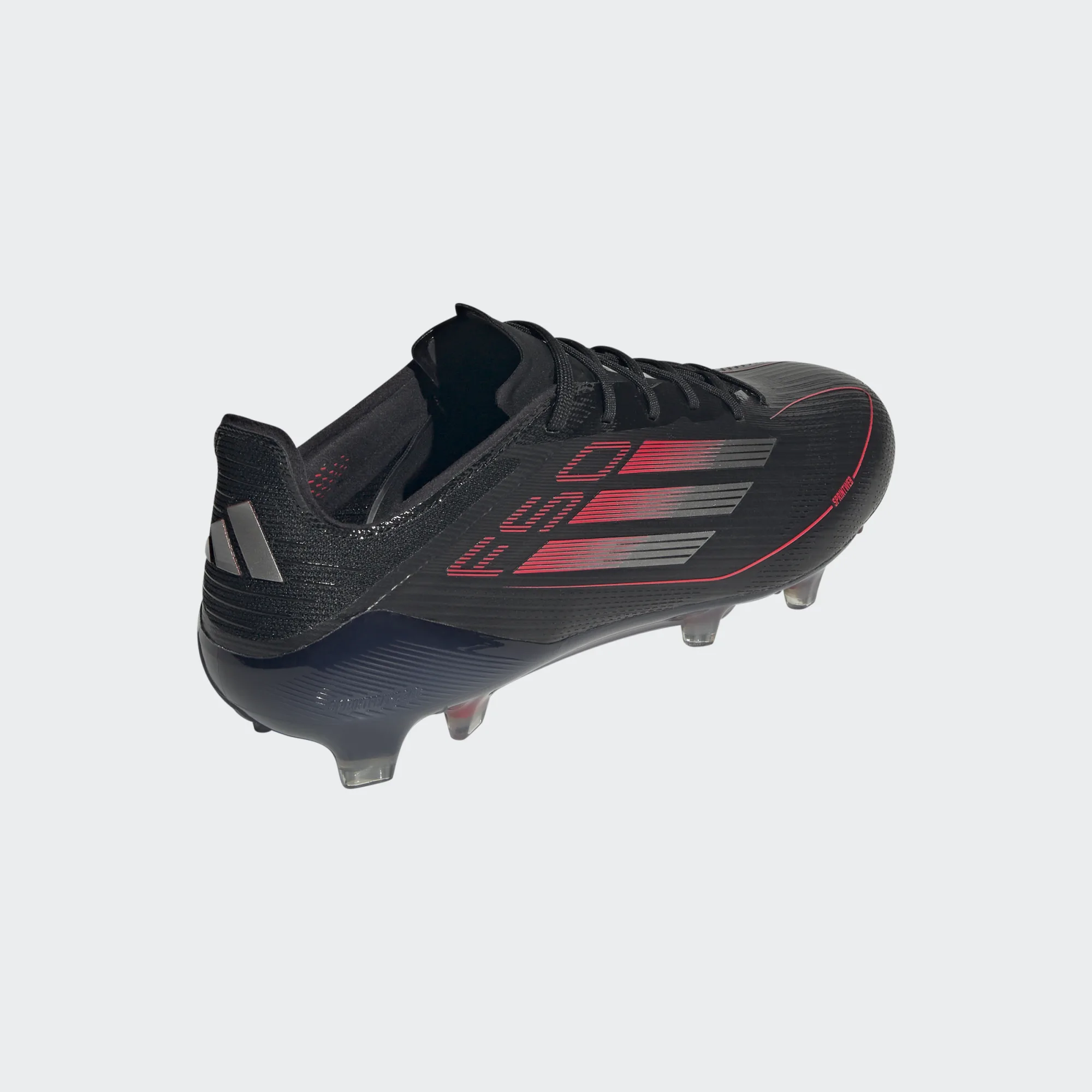 ADIDAS F50 ELITE FG CORE BLACK/IRON METALLIC/LUCID RED