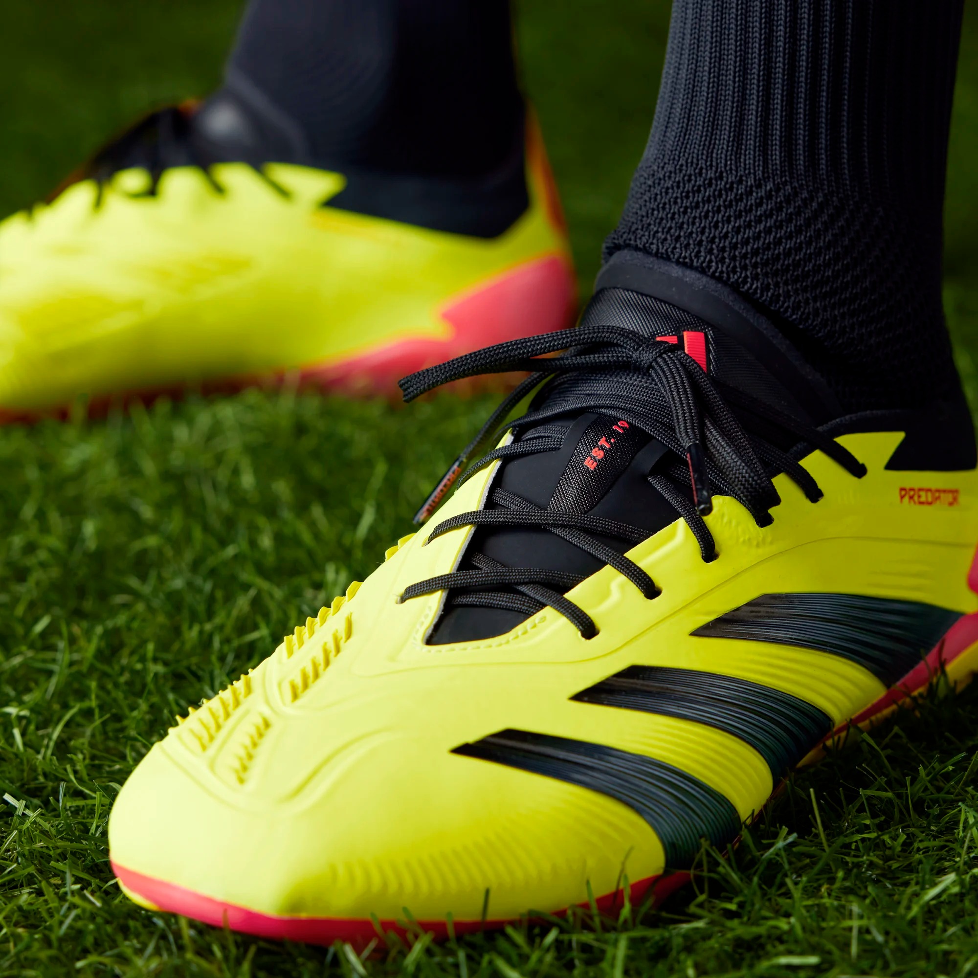 ADIDAS PREDATOR ELITE FG TEAM SOLAR YELLOW/CORE BLACK/SOLAR RED