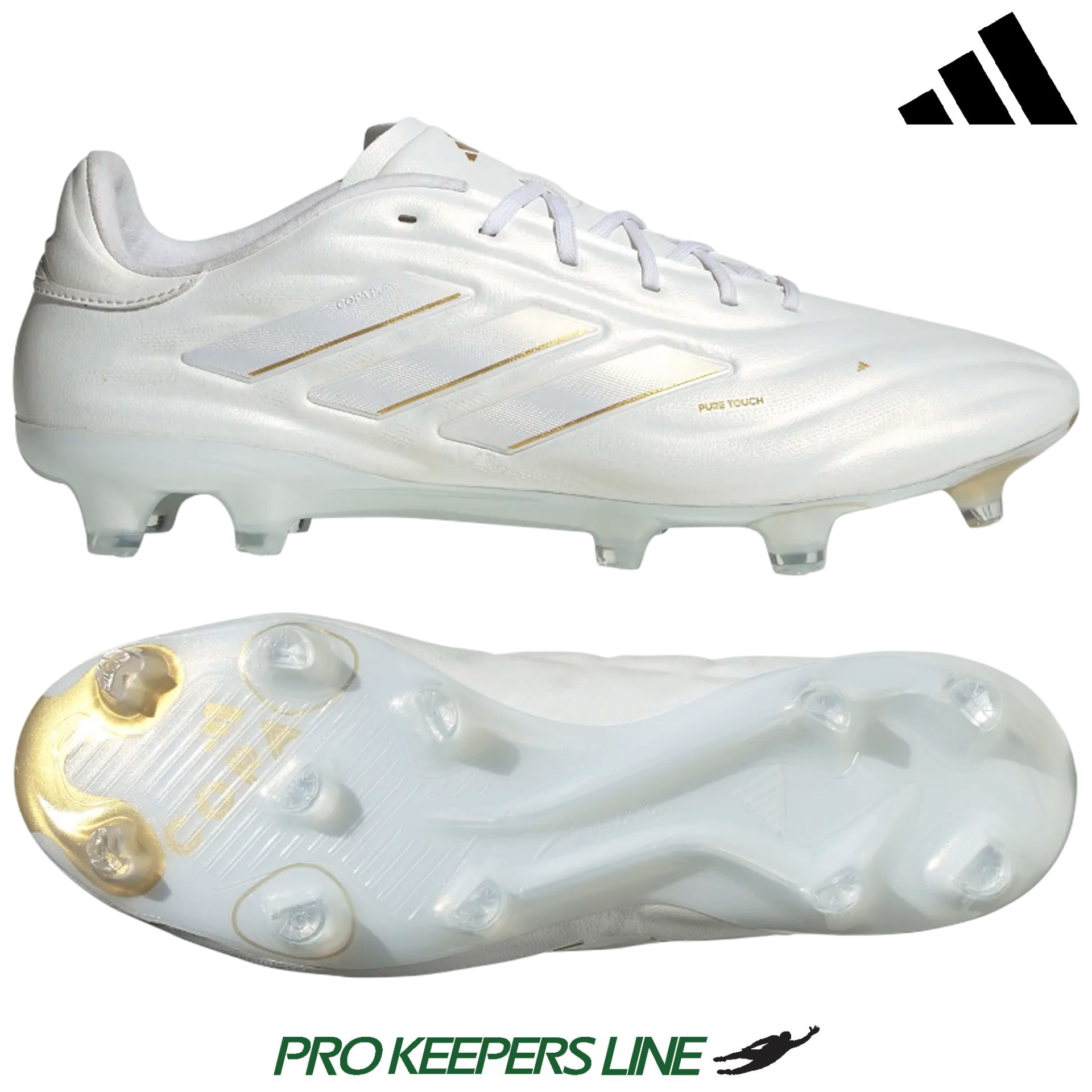 ADIDAS COPA PURE 2 ELITE FG FOOTWEAR WHITE/FOOTWEARWHITE/GOLD METALLIC