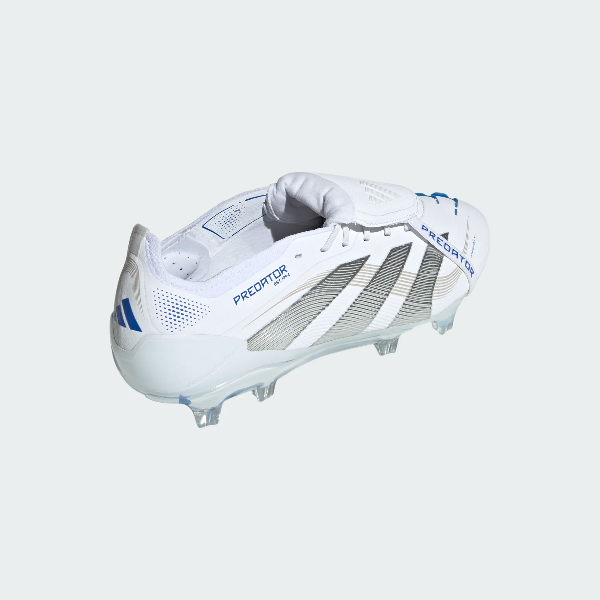 ADIDAS PREDATOR ELITE FT FG WHITE/SILVER METALLIC/BRIGHT ROYAL