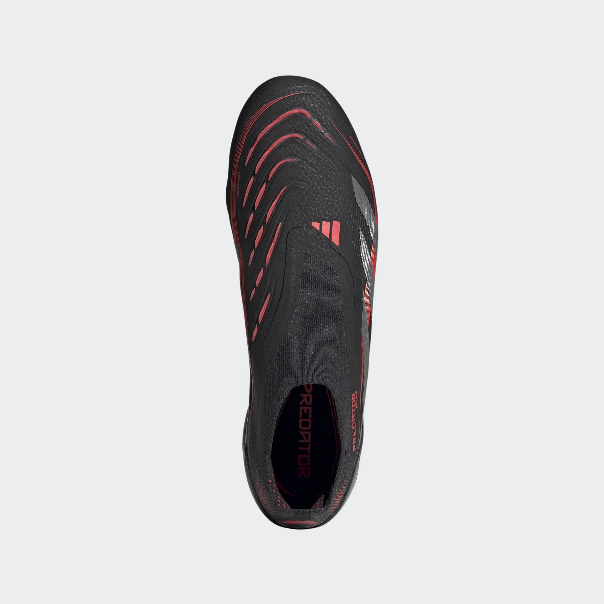 ADIDAS PREDATOR ELITE LL FG CORE BLACK/ GREY FOUR / LUCID RED