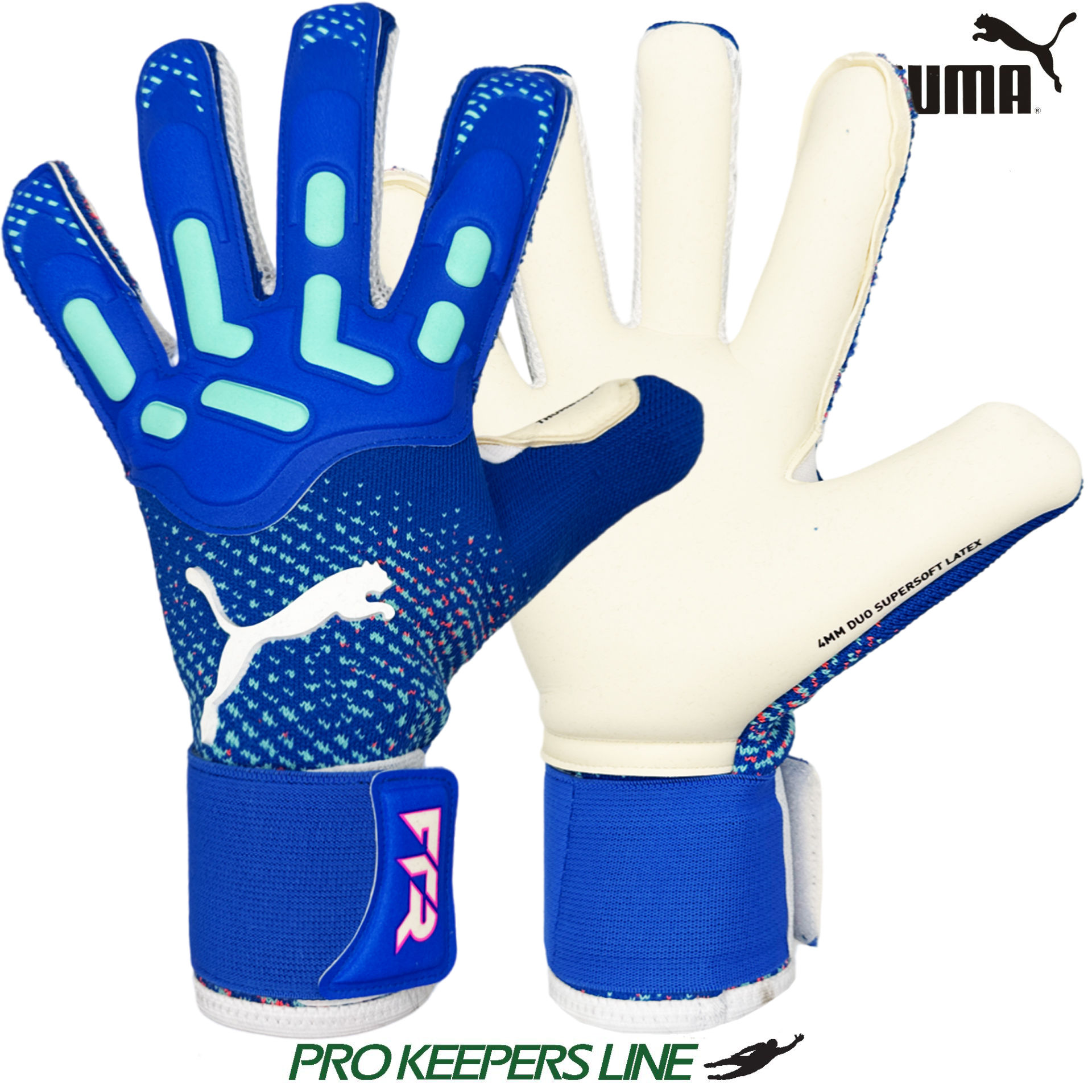 PUMA FUTURE PRO HYBRID BLUEMAZING-SUNSET GLOW-ELECTRIC PEPPERMINT