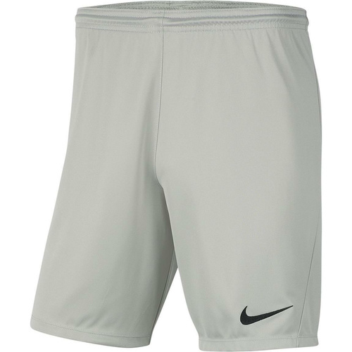 NIKE DRI-FIT PARK III SHORT PEWTER GREY JUNIOR