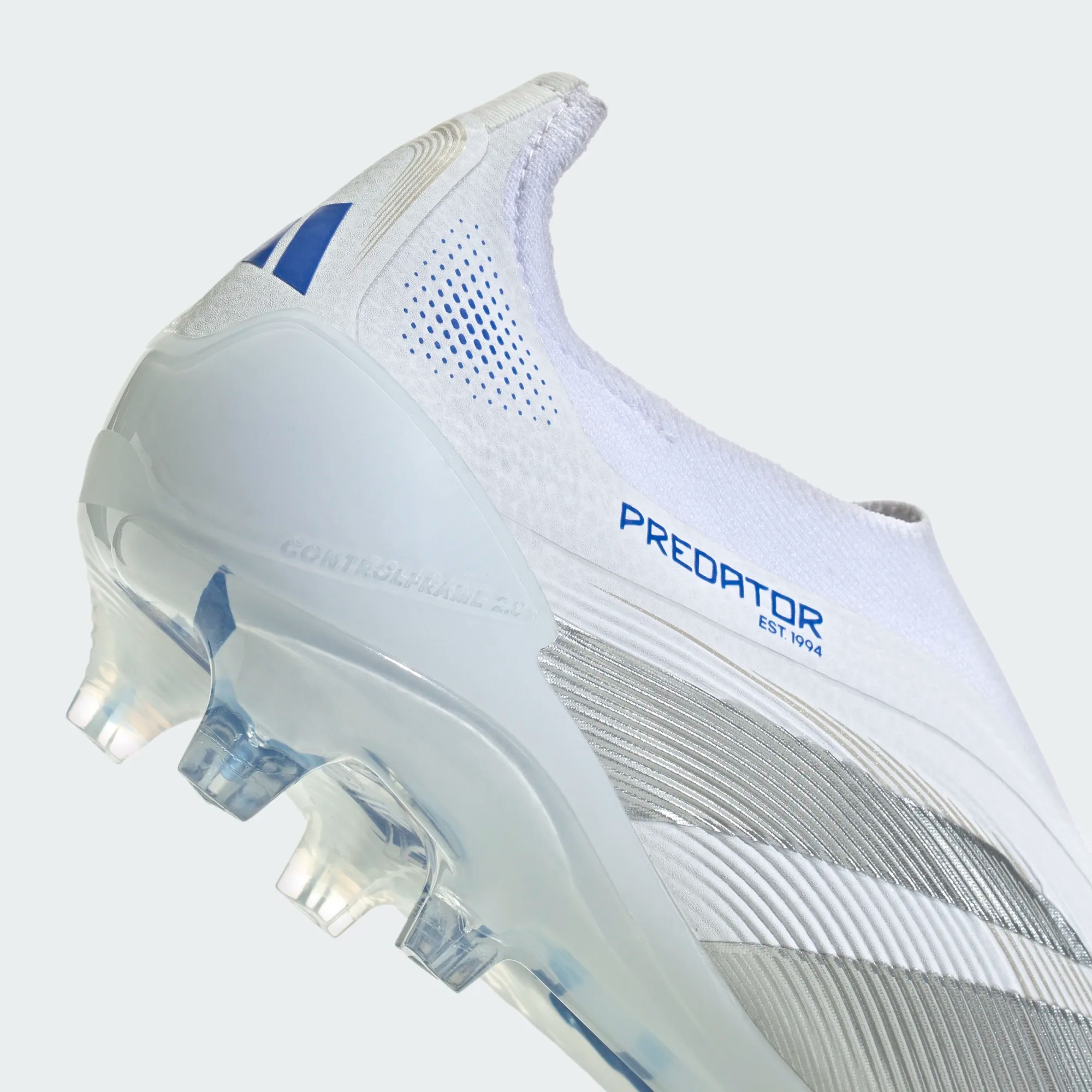 ADIDAS PREDATOR ELITE LL FG WHITE/SILVER METALLIC/BRIGHT ROYAL