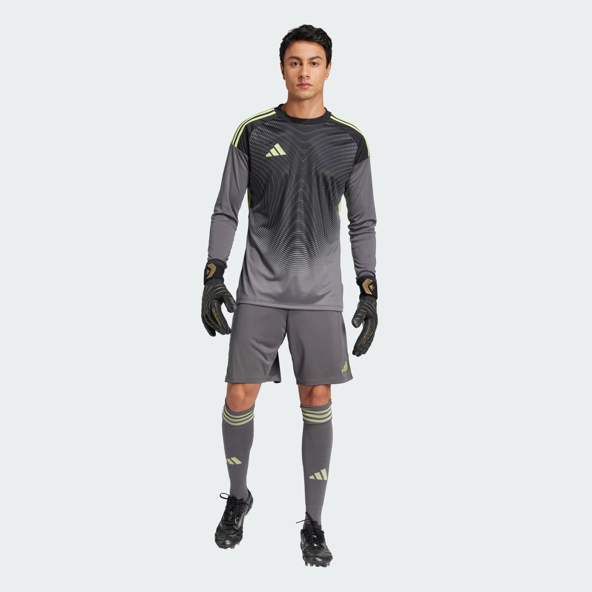 ADIDAS TIRO25 COMPETITION GK JERSEY LS GREY FIVE