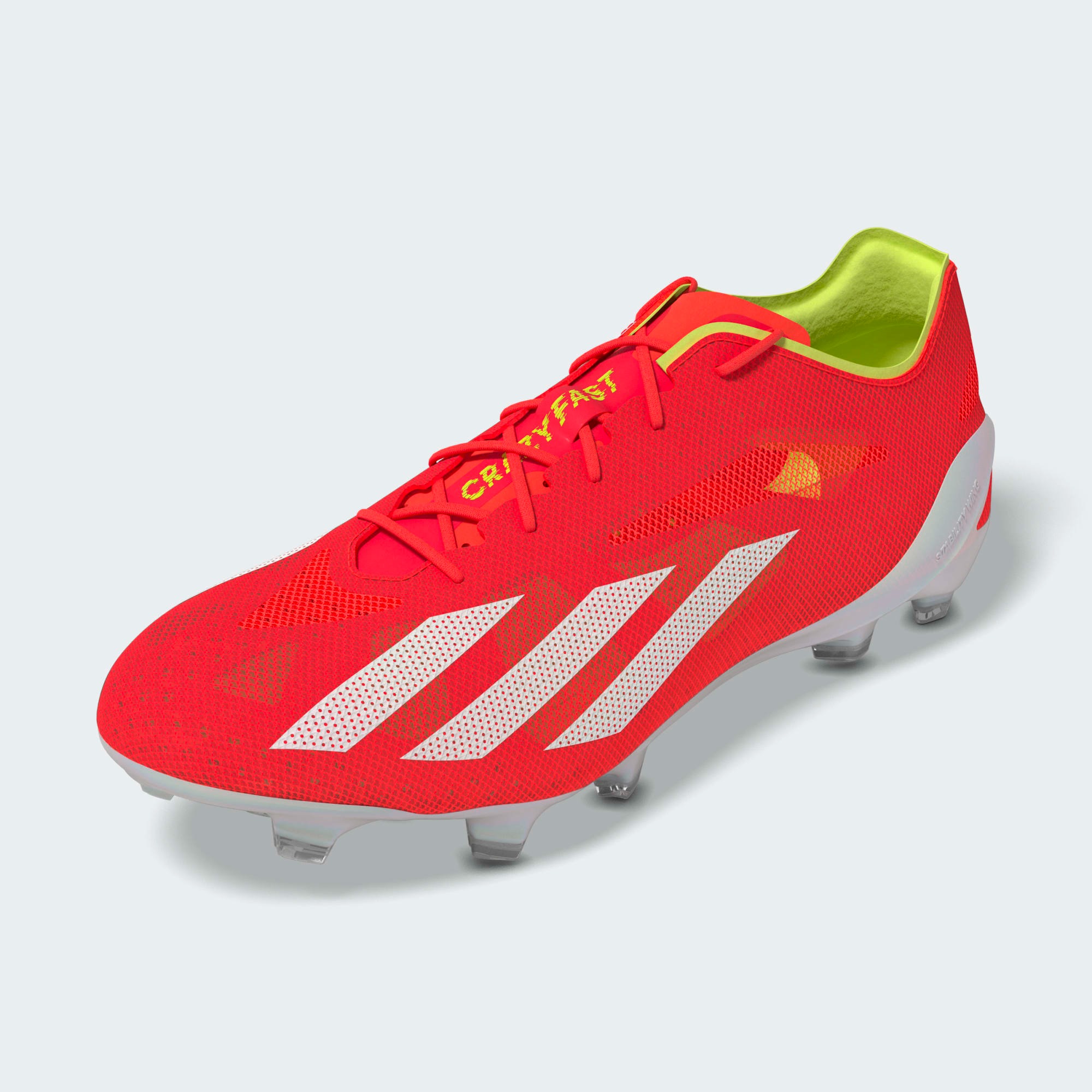 ADIDAS X CRAZYFAST+ FG SOLAR RED/CORE WHITE/TEAM SOLAR YELLOW