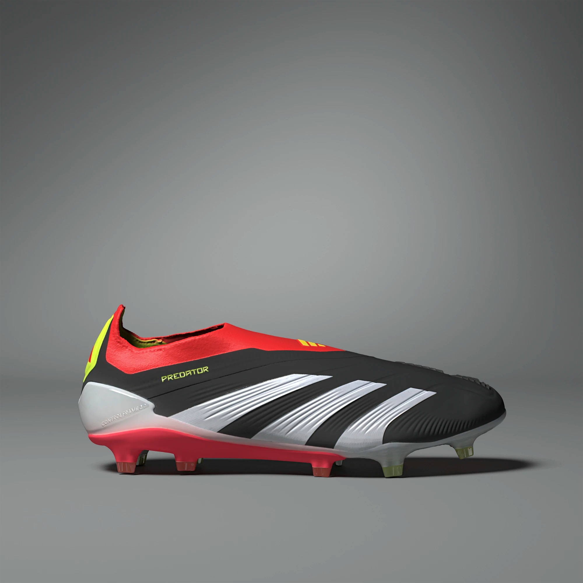 ADIDAS PREDATOR ELITE LL FG CORE BLACK/CLOUD WHITE/SOLAR RED