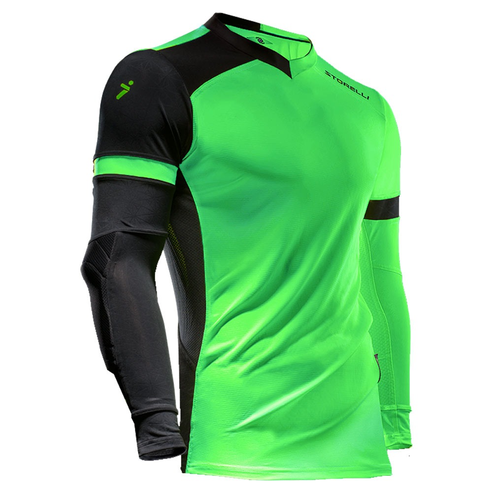 STORELLI EXOSHIELD GLADIATOR JERSEY GREEN (PADDED)