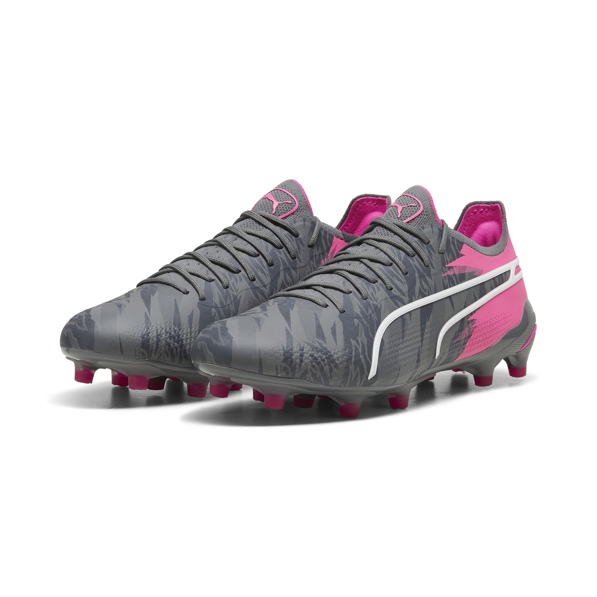 PUMA KING ULTIMATE RUSH FG/AG COOL DARK GRAY/STRONG GRAY/RAVISH